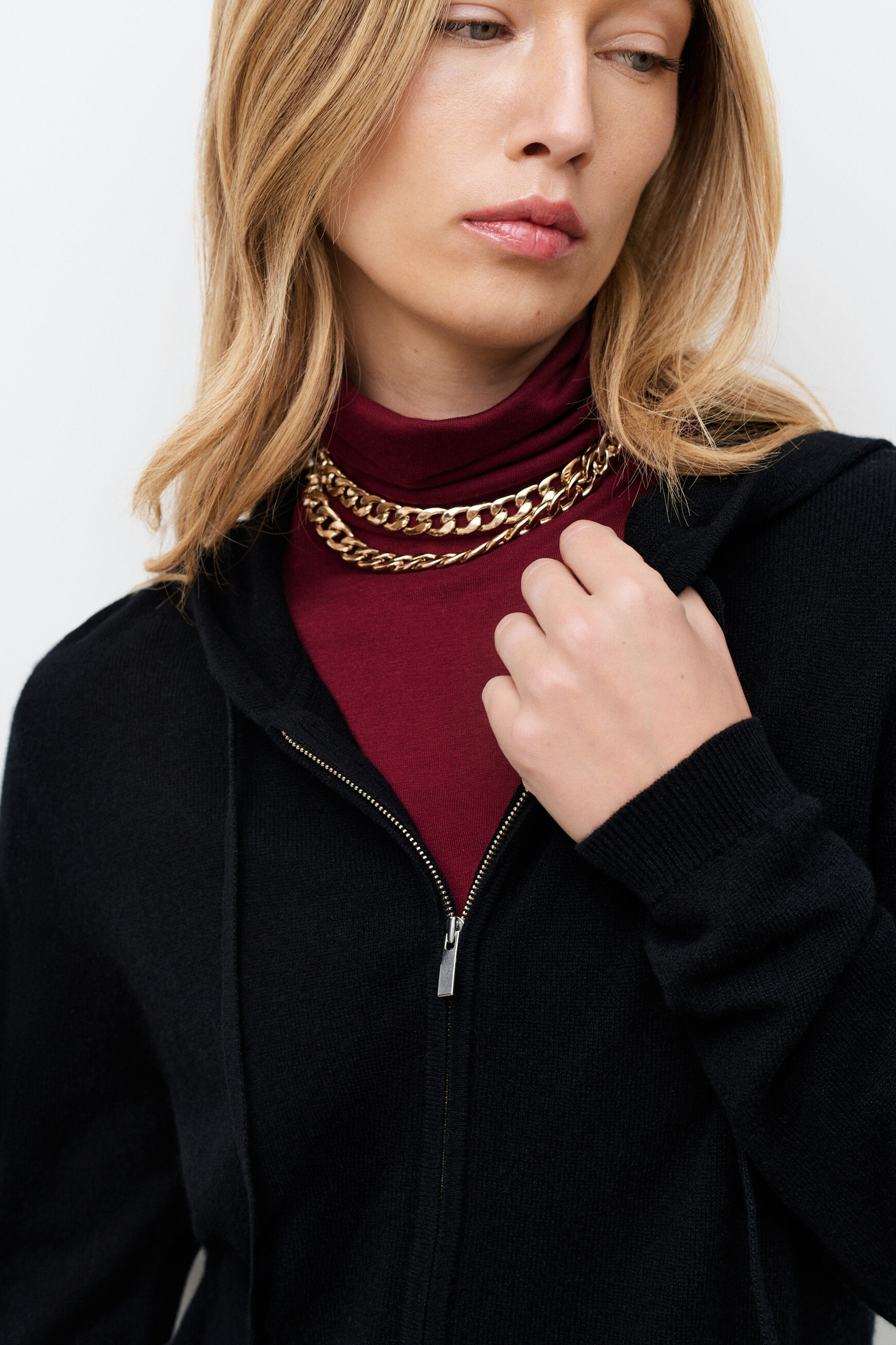 Vest Basila zwart vrouw