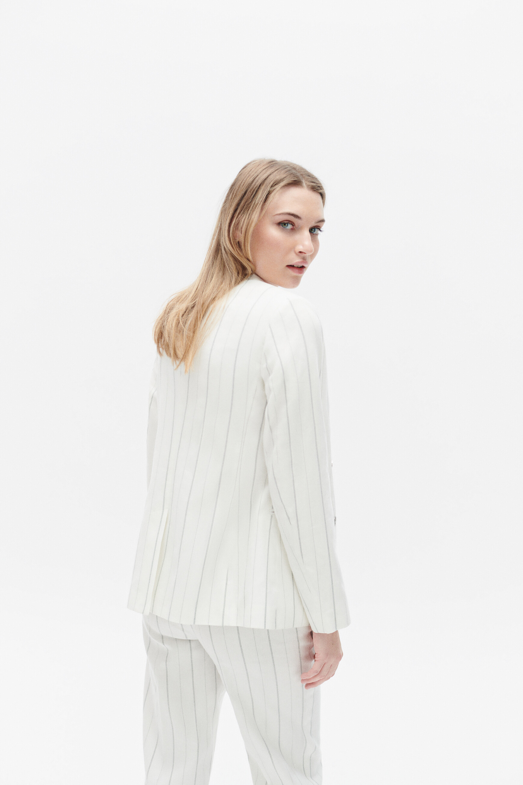 blazer sandra ecru femme Blazer sandra ecru femme