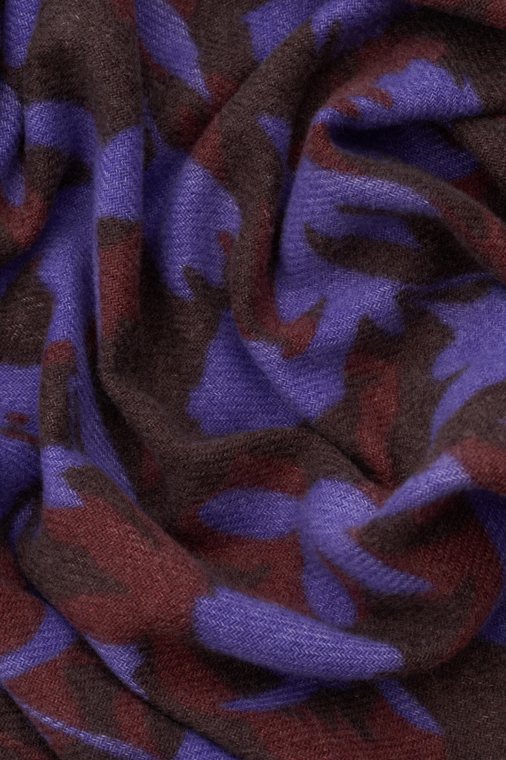 Ibrea scarf dark brown woman