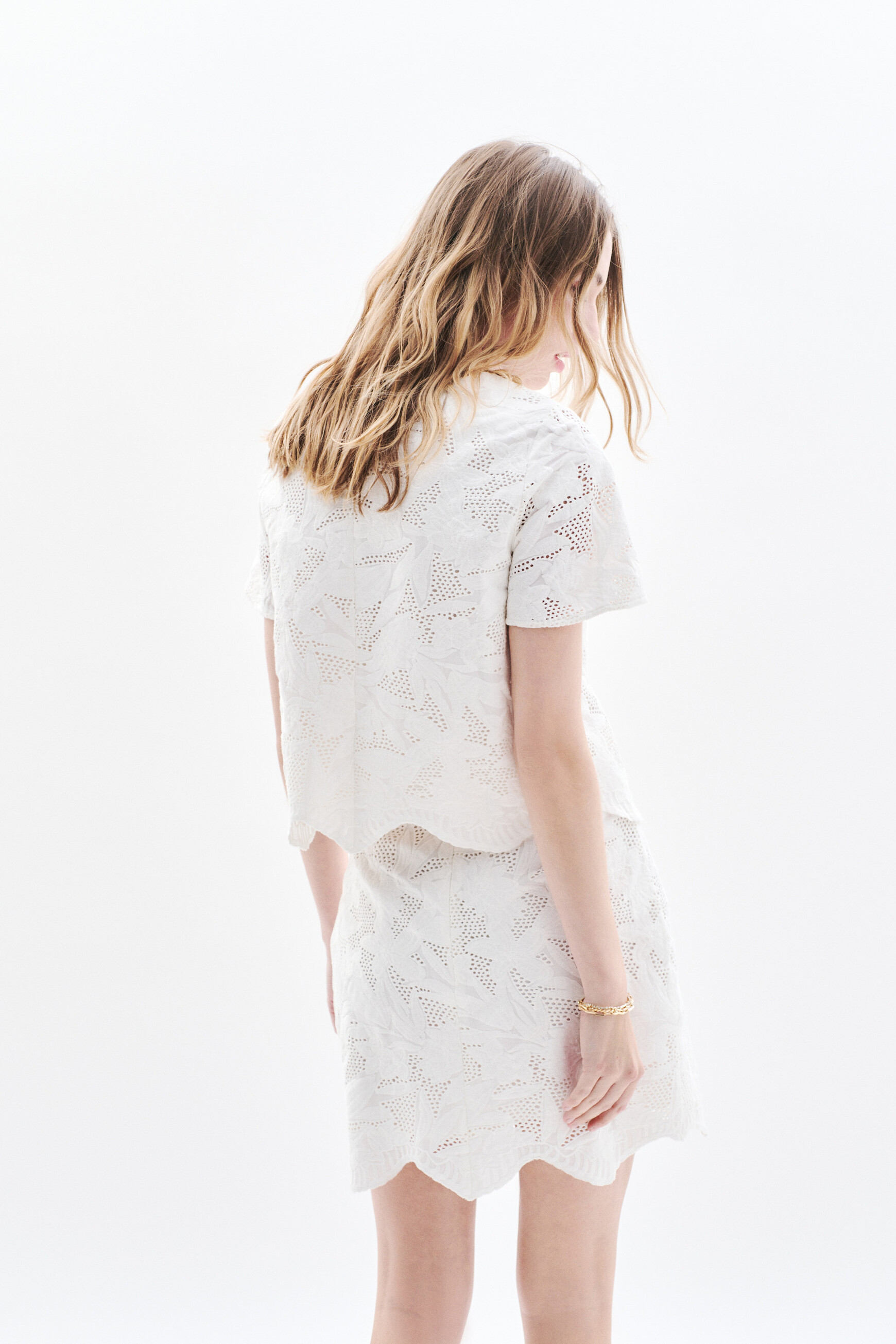 blouse calvie ecru femme Blouse Calvie ecru femme