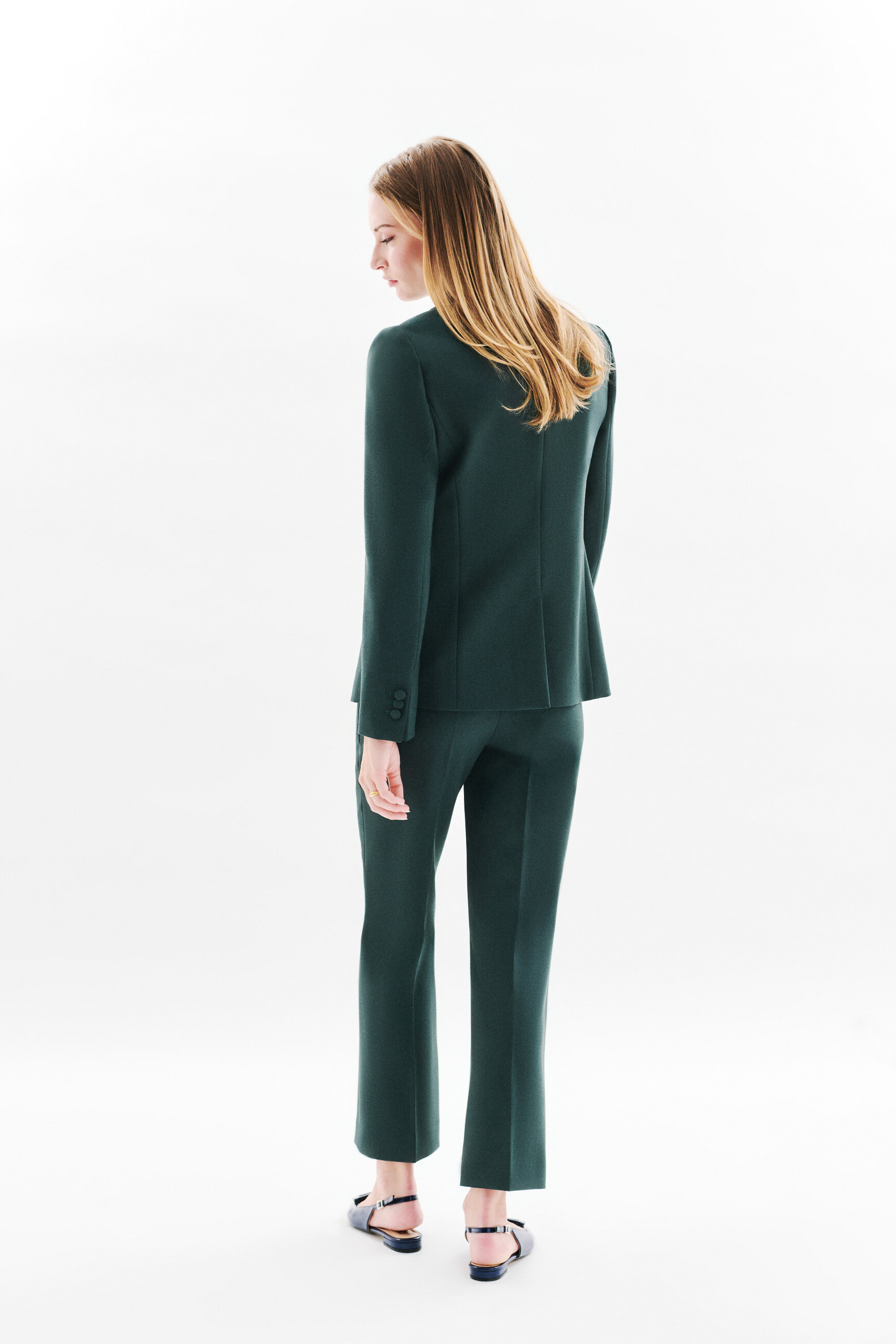 Veste Vanteane vert foncé femme
