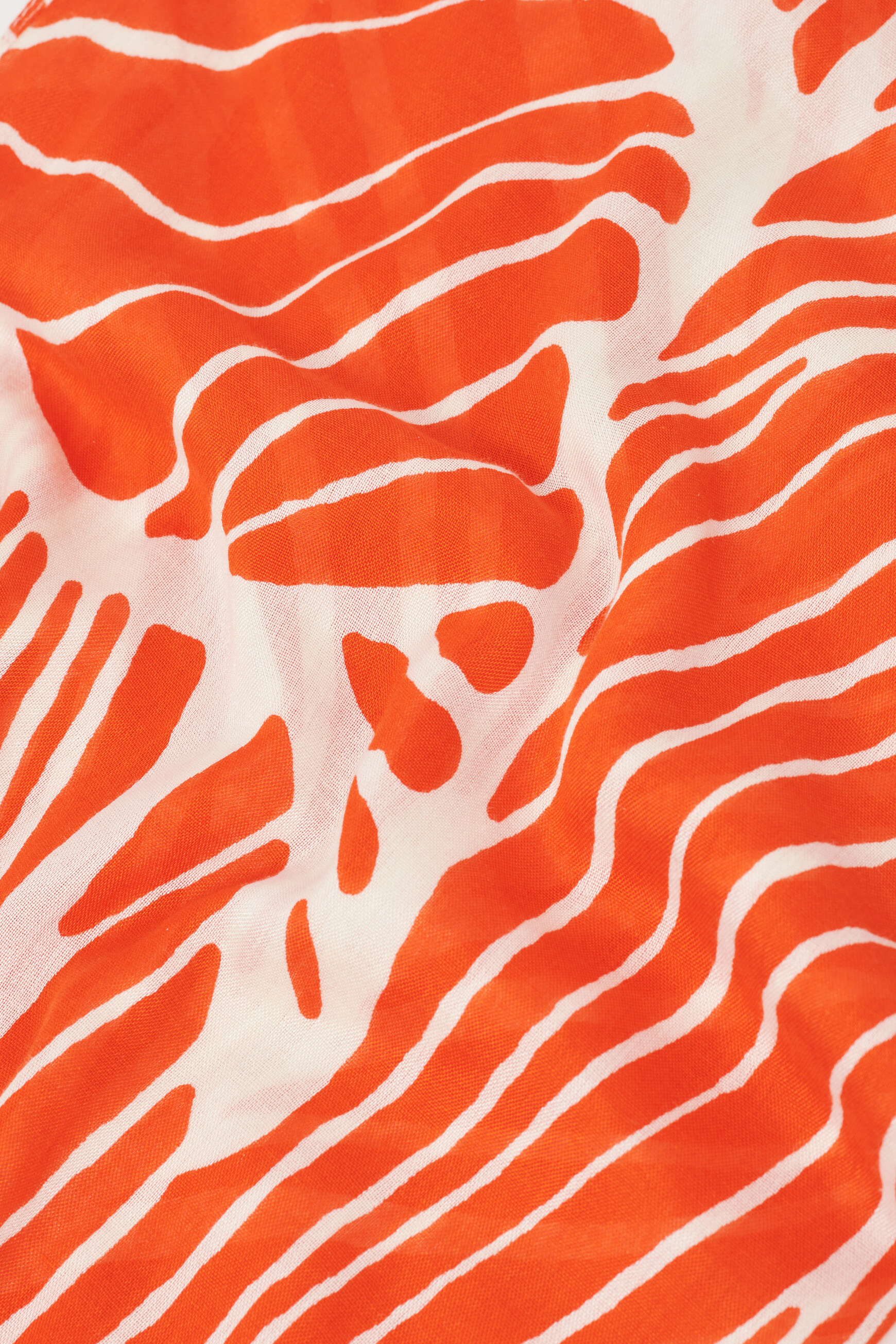 foulard claire orange femme