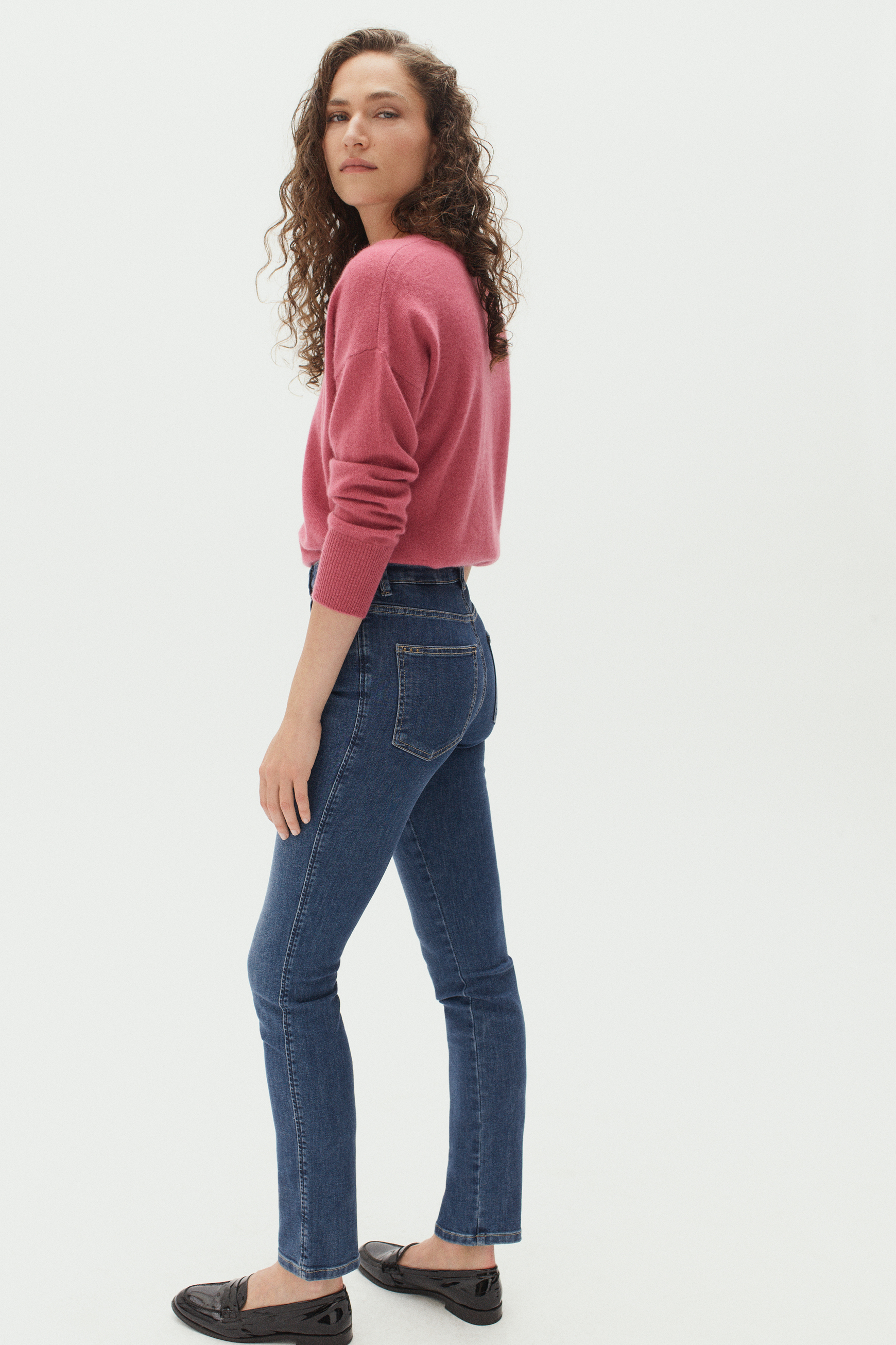 pantalon melville denim stone femme pantalon melville denim stone femme