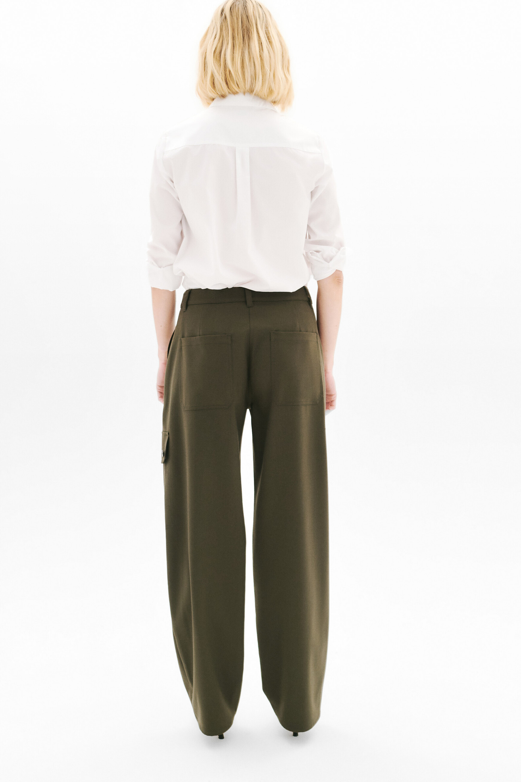 pantalon polaireville verde oscuro mujer Pantalón Polaireville verde oscuro mujer