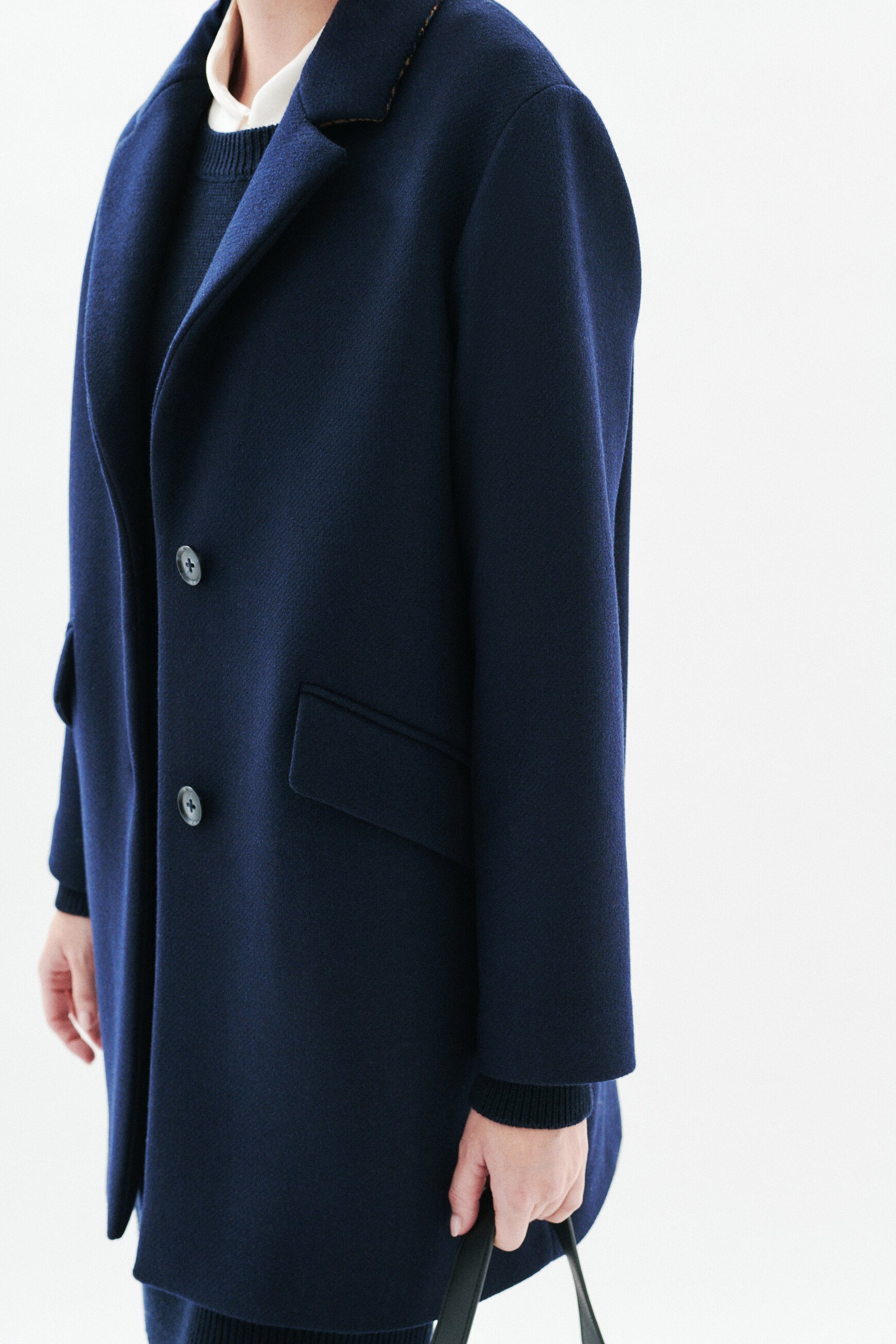 gbrillant2 coat navy blue woman Gbrillant2 coat navy blue woman