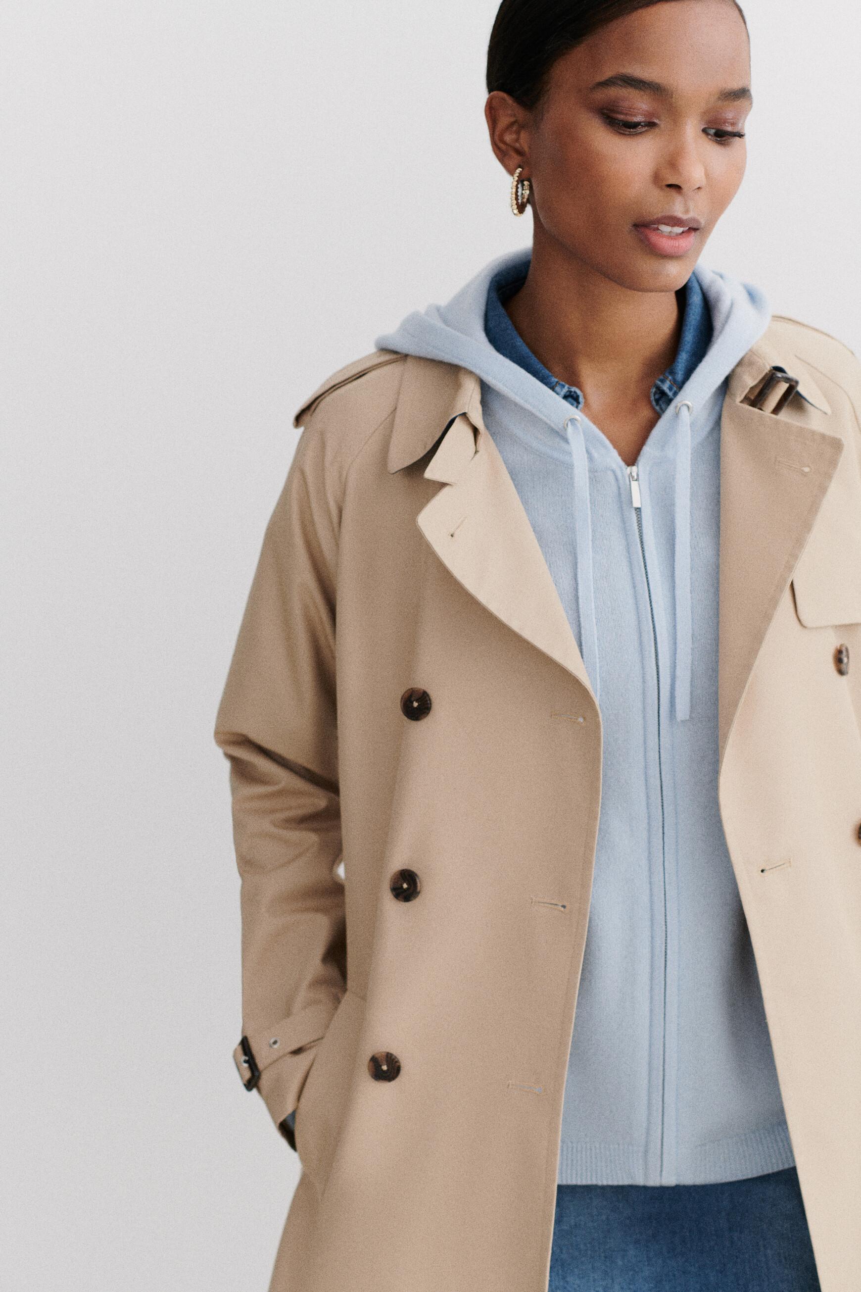 Trench femme top caroll
