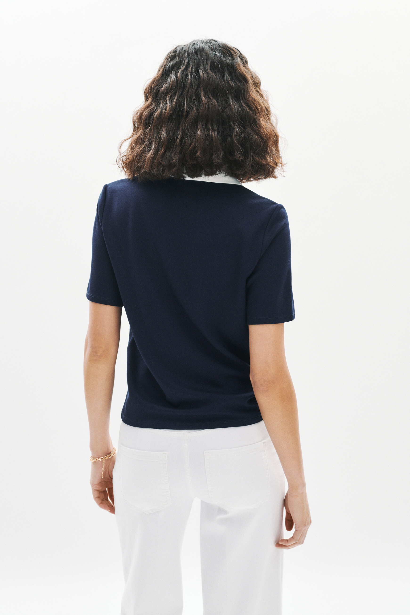 t shirt terry bleu marine femme T-shirt Terry bleu marine femme