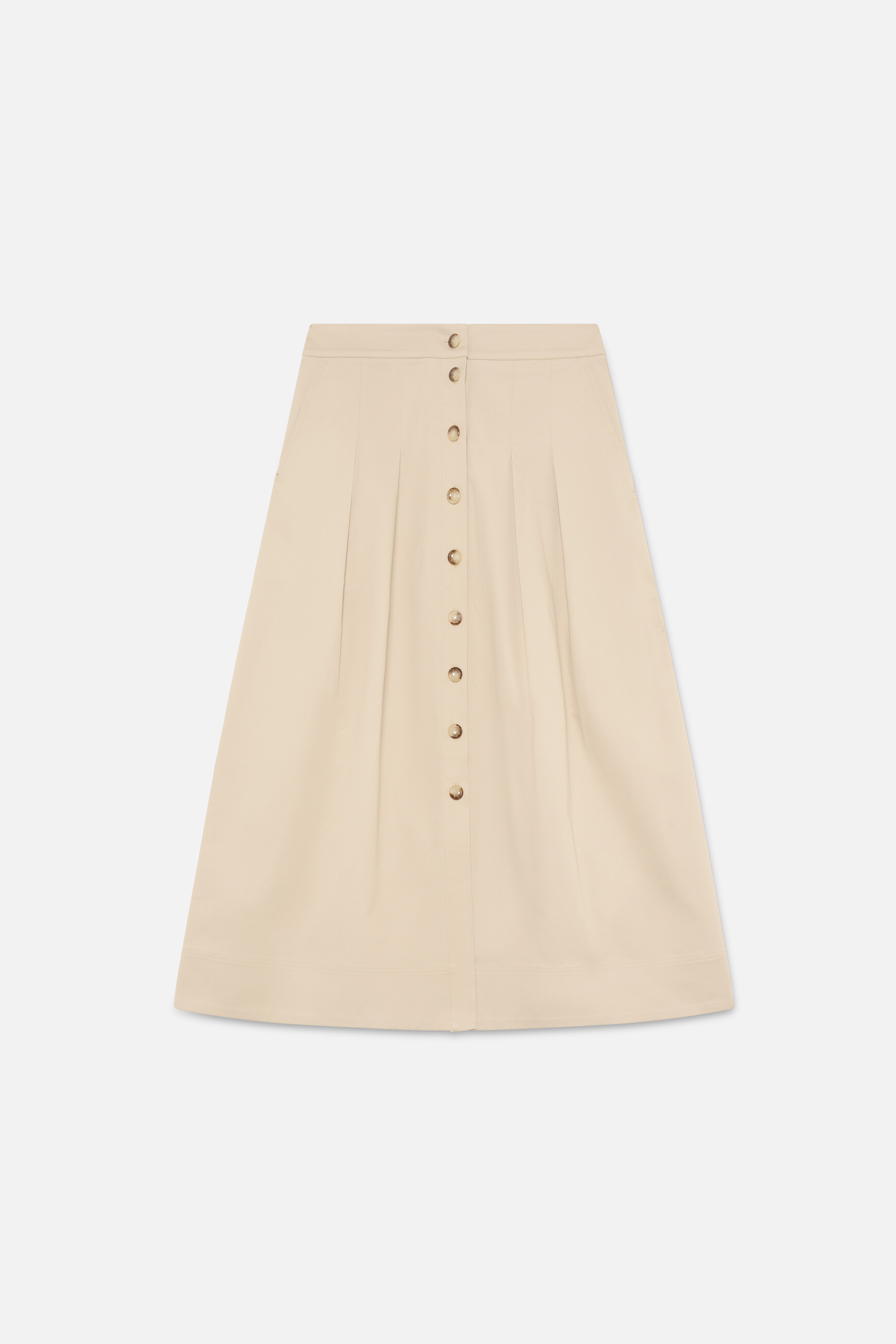 Jupe Johanna taupe femme