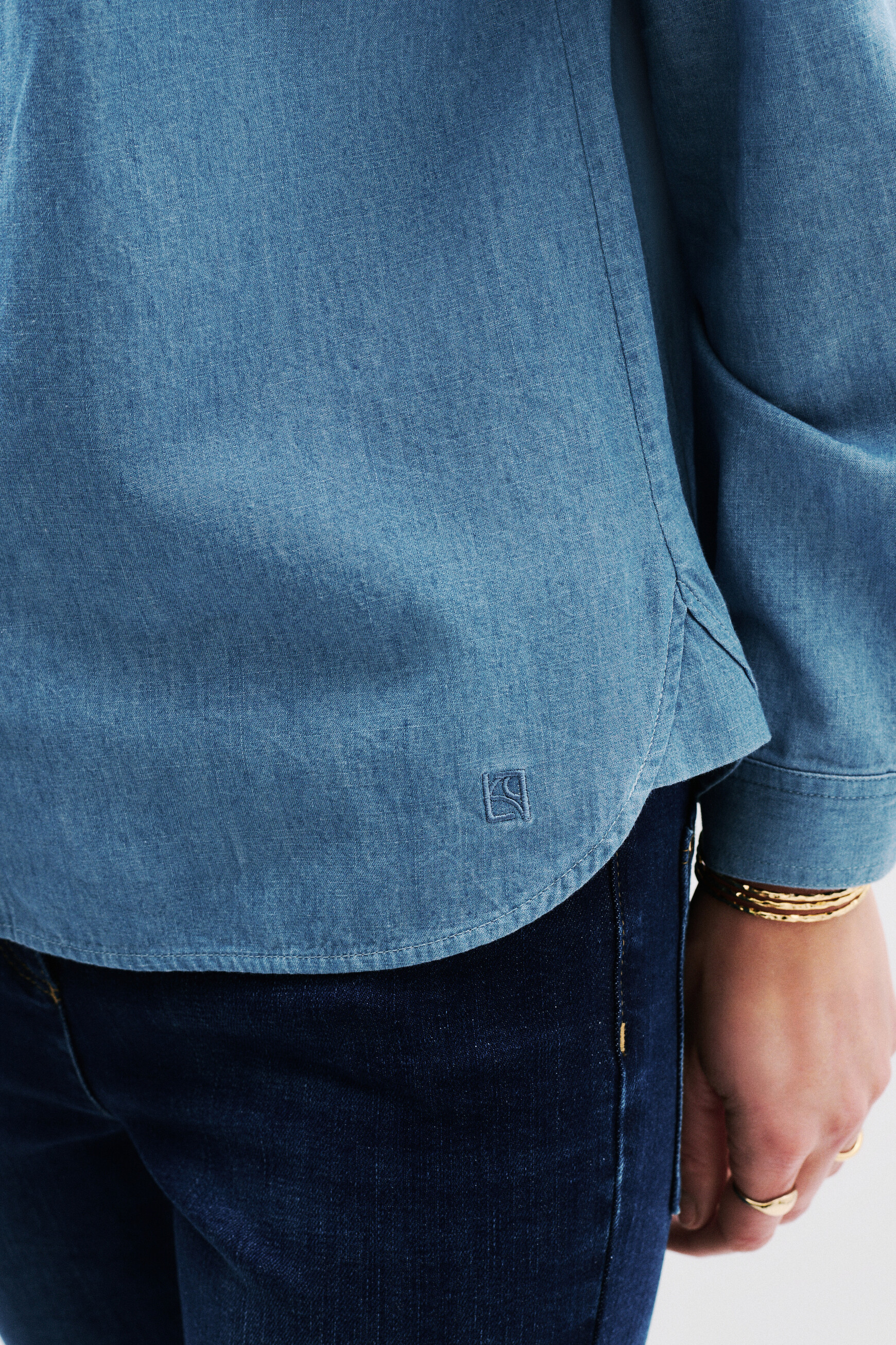 jessica1 overhemd denim stone vrouw Jessica1 overhemd denim stone vrouw