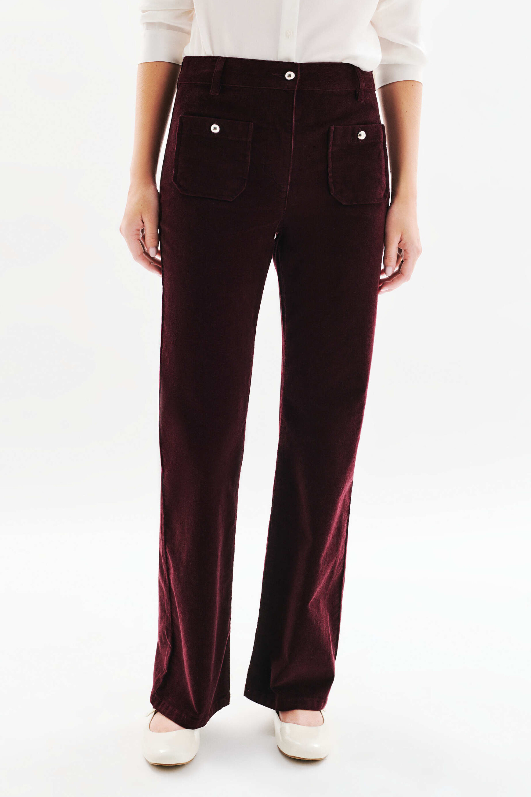 broek pelley bordeaux vrouw Broek Pelley bordeaux vrouw