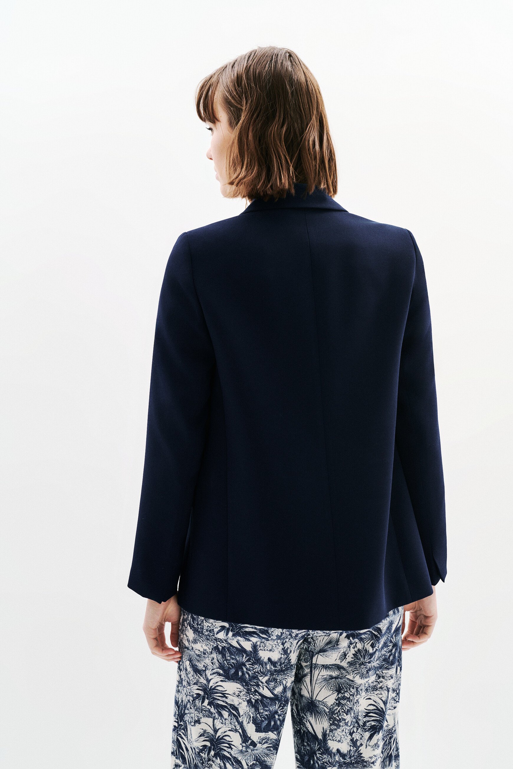 veste vermeille bleu marine femme Veste Vermeille bleu marine femme