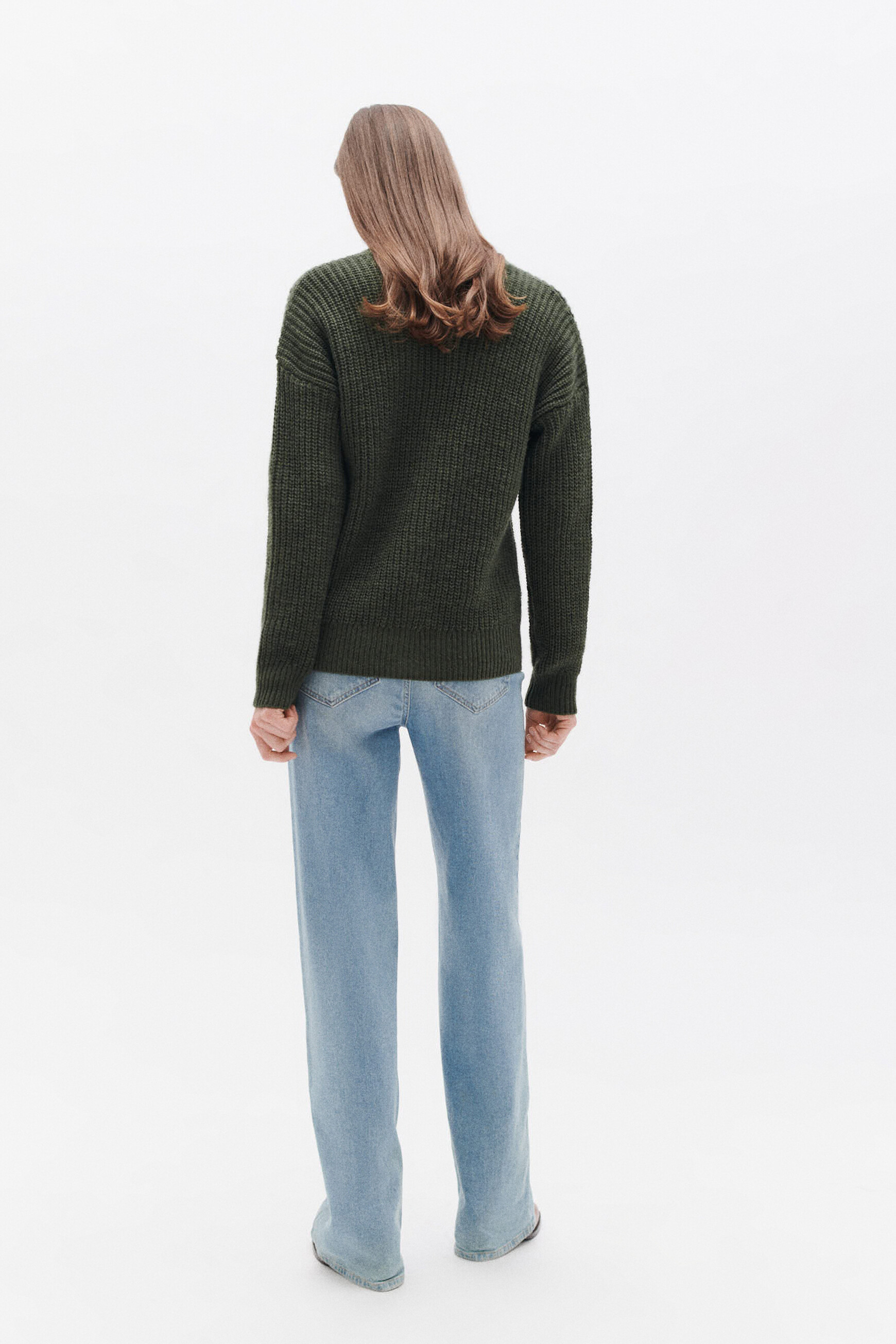 Gilet may vert clair femme