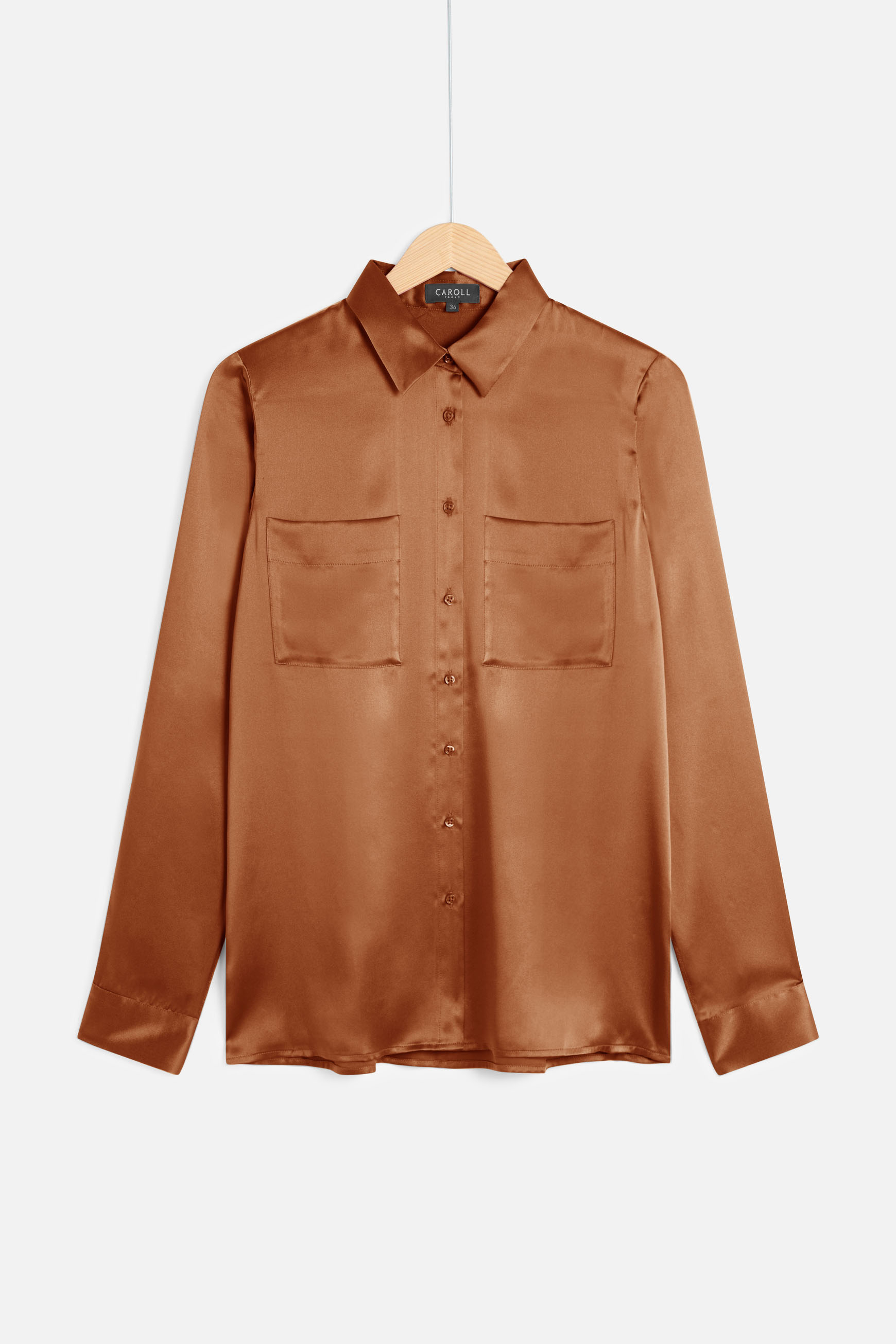 chemisier jeanne 100 soie taupe femme chemisier jeanne 100% soie taupe femme