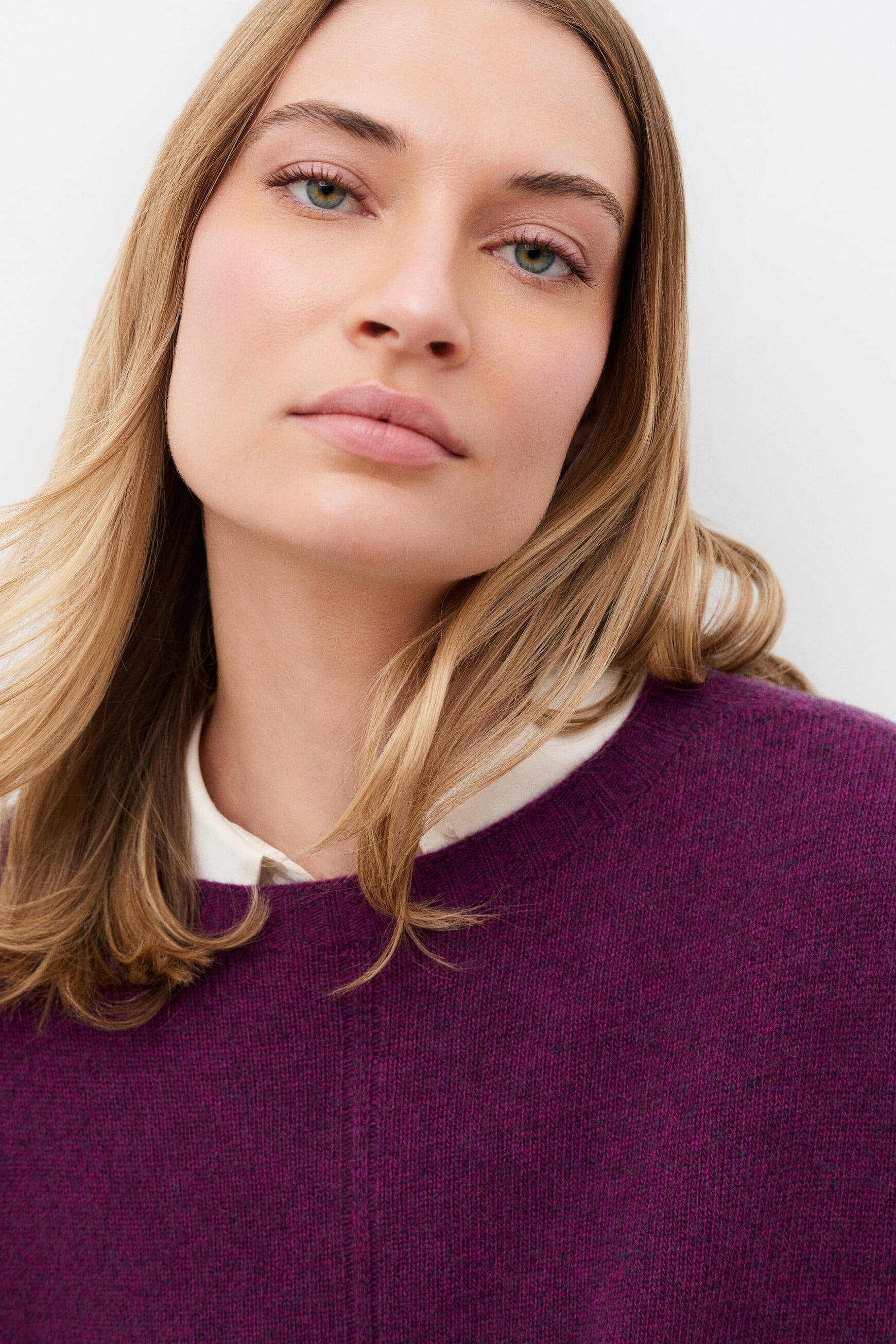Mjade sweater violete oscuro woman