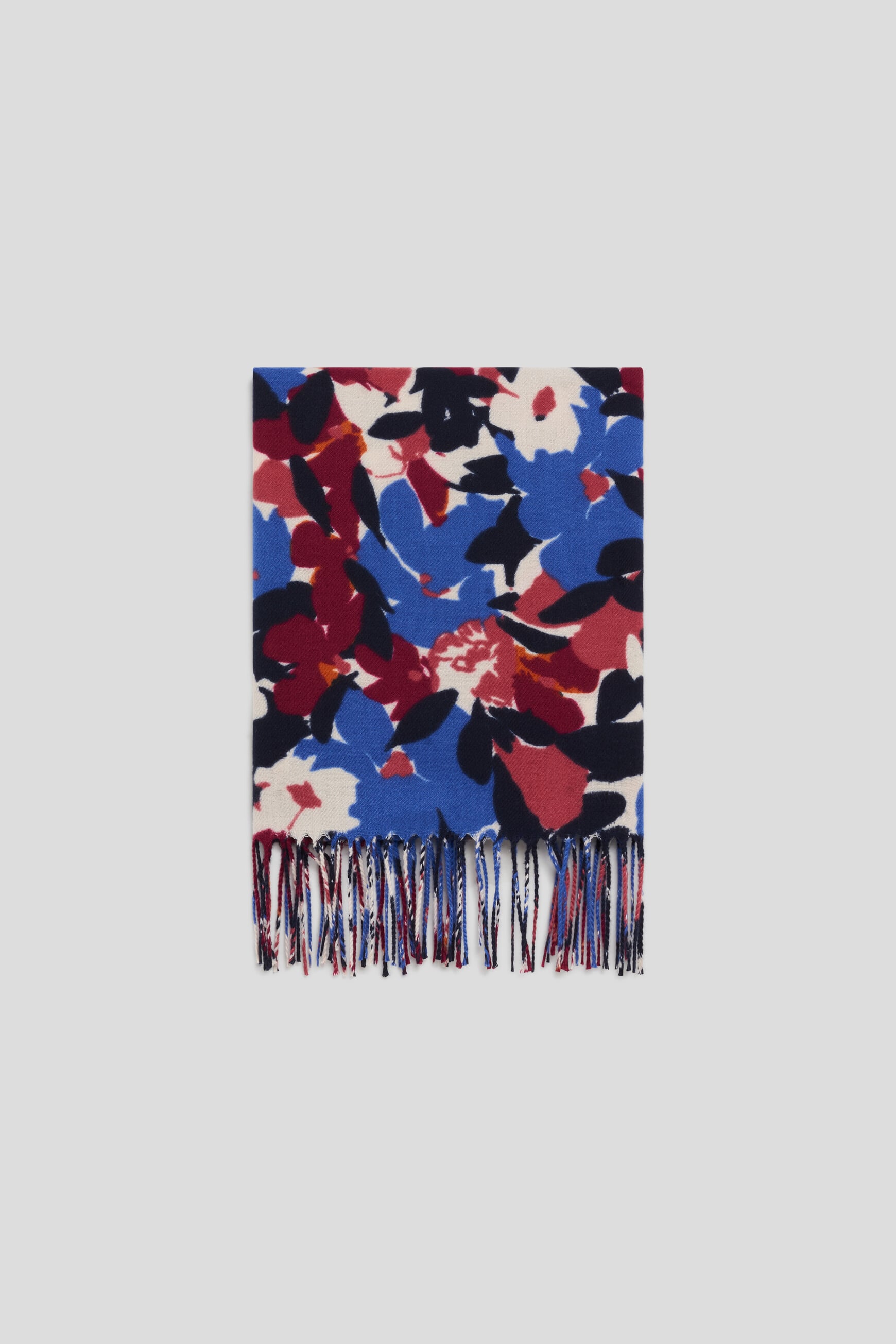 Bufanda Martiflor azul real mujer
