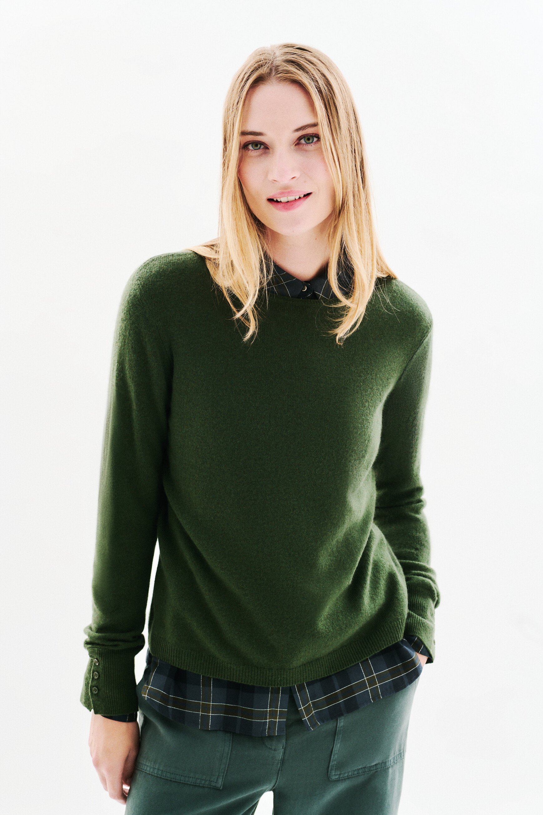 pull mzoan 100 cachemire vert kaki femme Pull mzoan 100% cachemire vert kaki femme