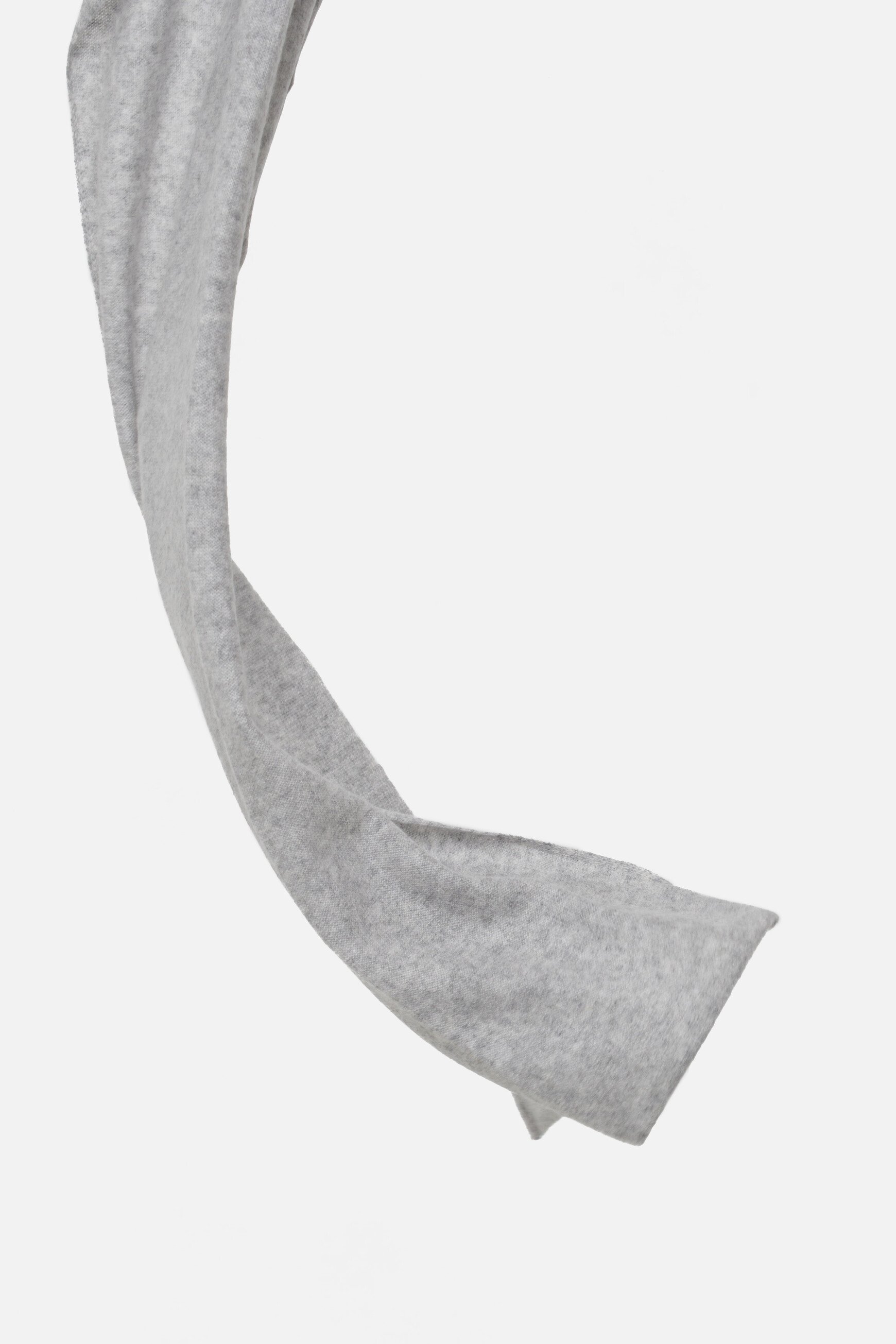 Mabel 100% cashmere scarf light grey woman