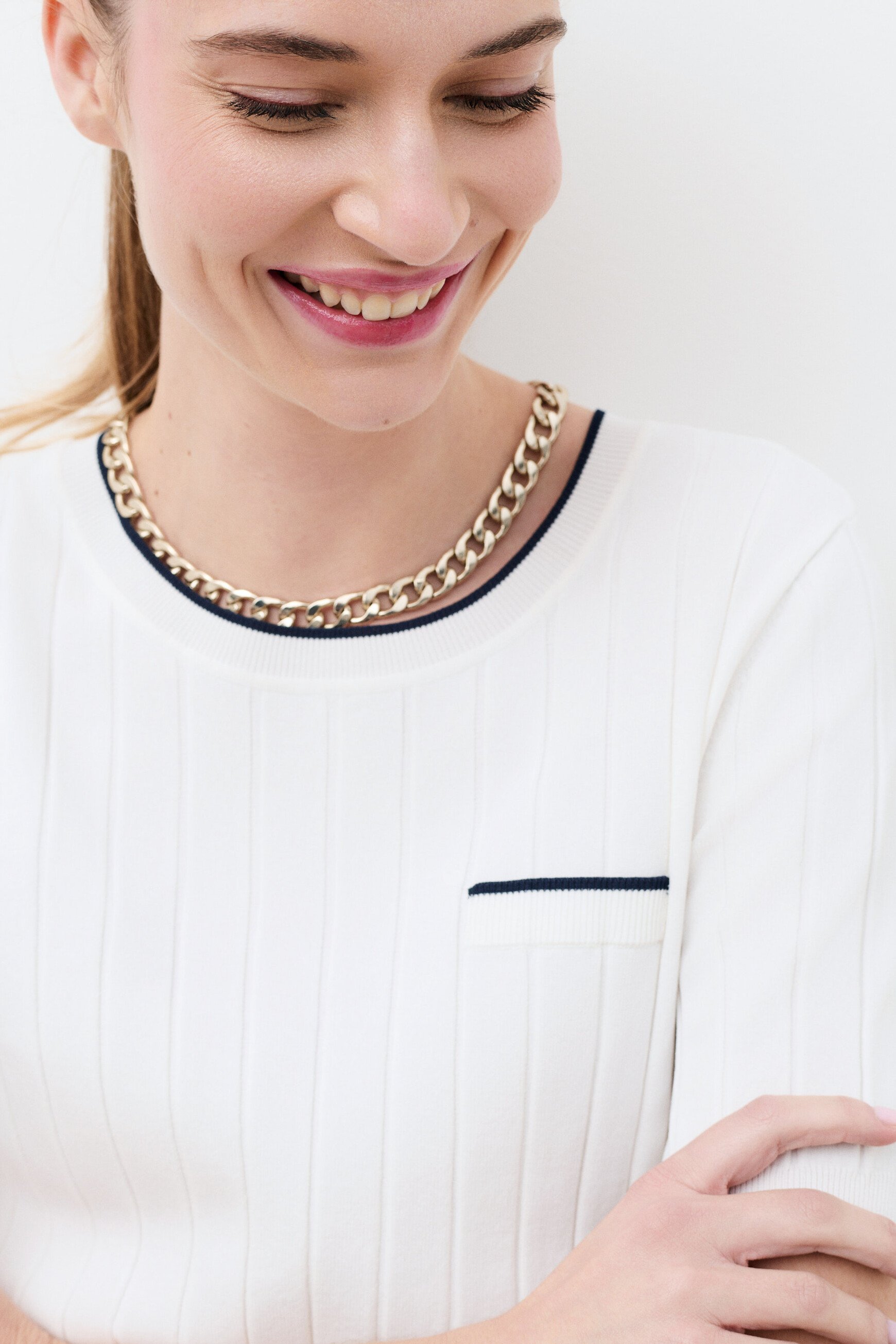 Camilla sweater ecru woman