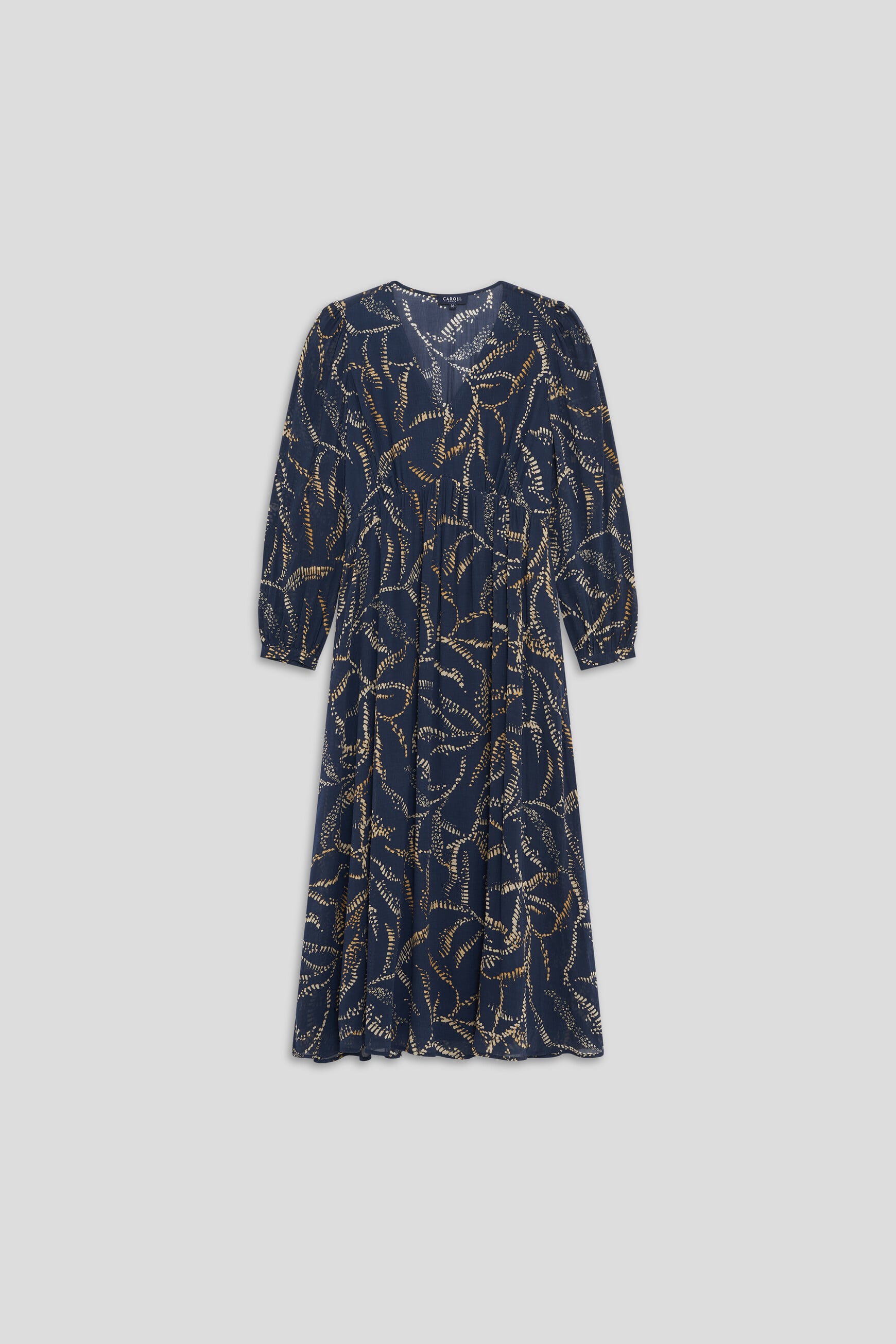 Rtami dress navy blue woman