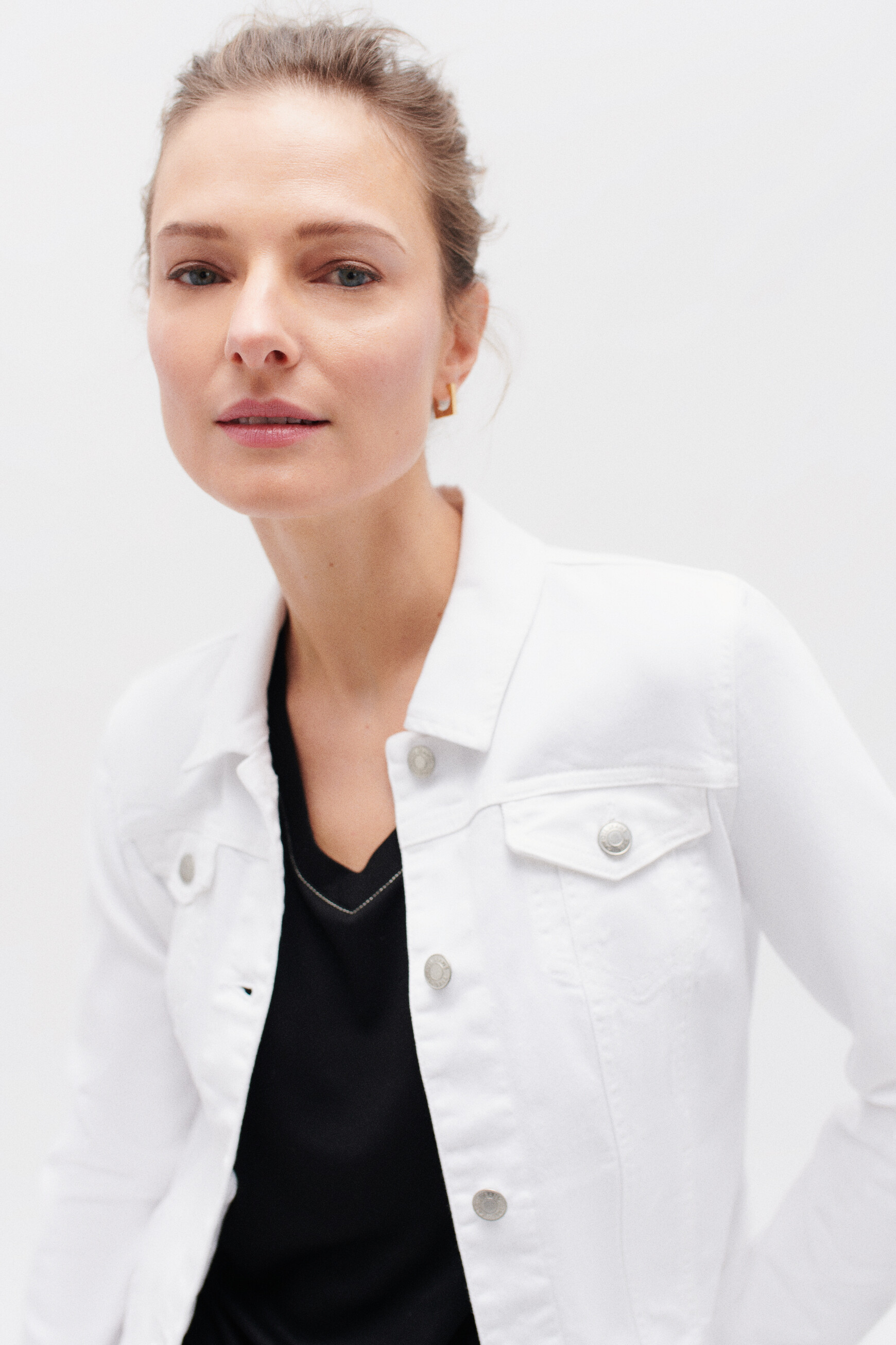 chaqueta holiday blanco mujer