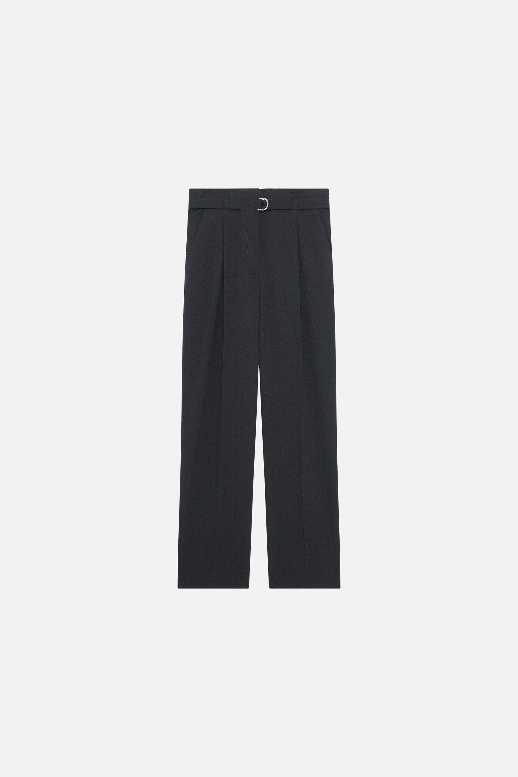 Pantalon Pompon noir femme