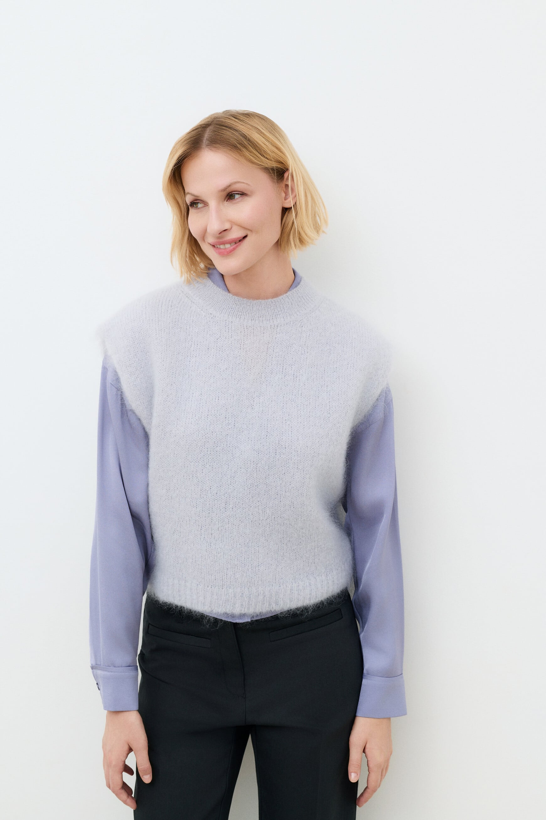 Mchristina sweater grey woman