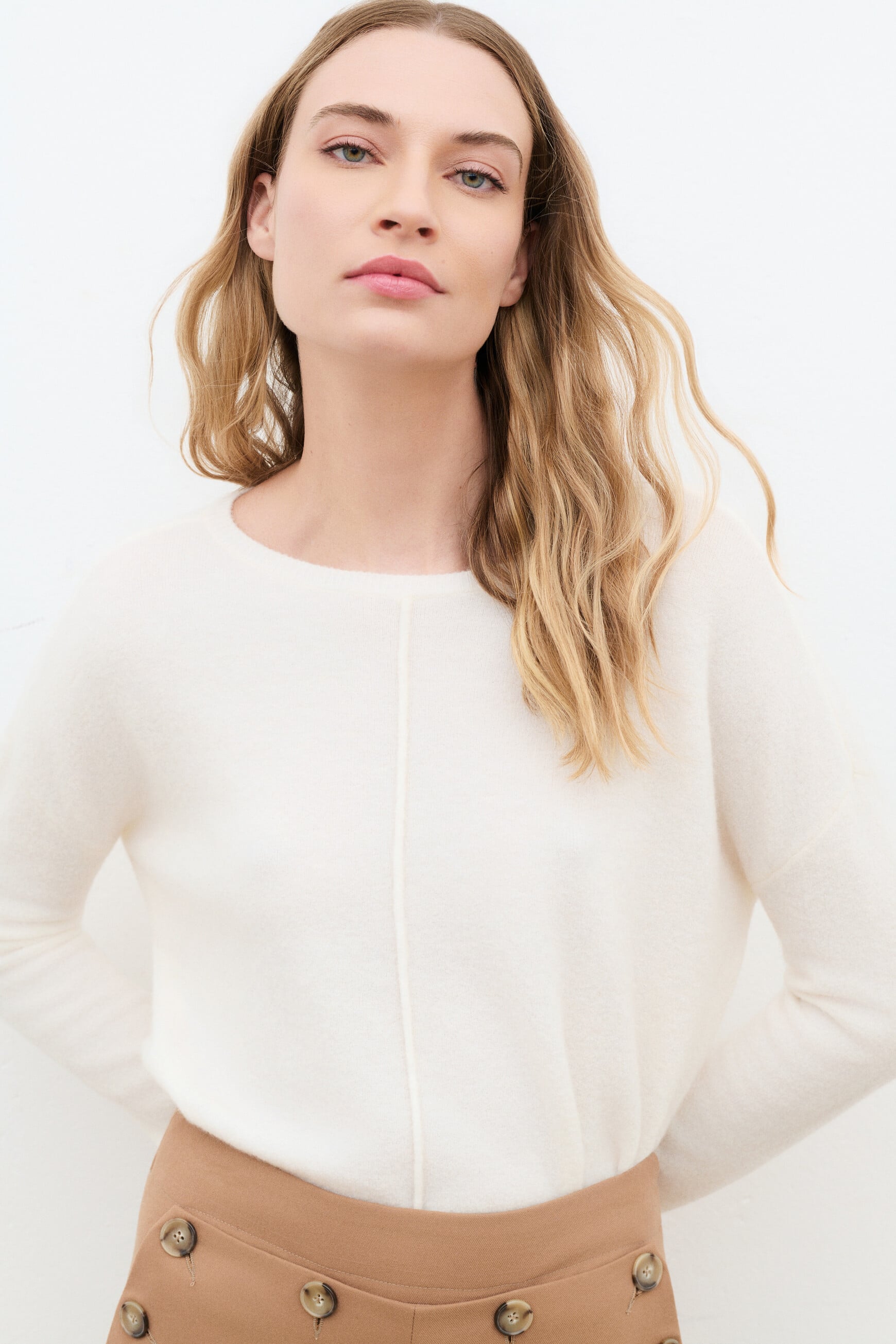 Mjenna sweater ecru woman