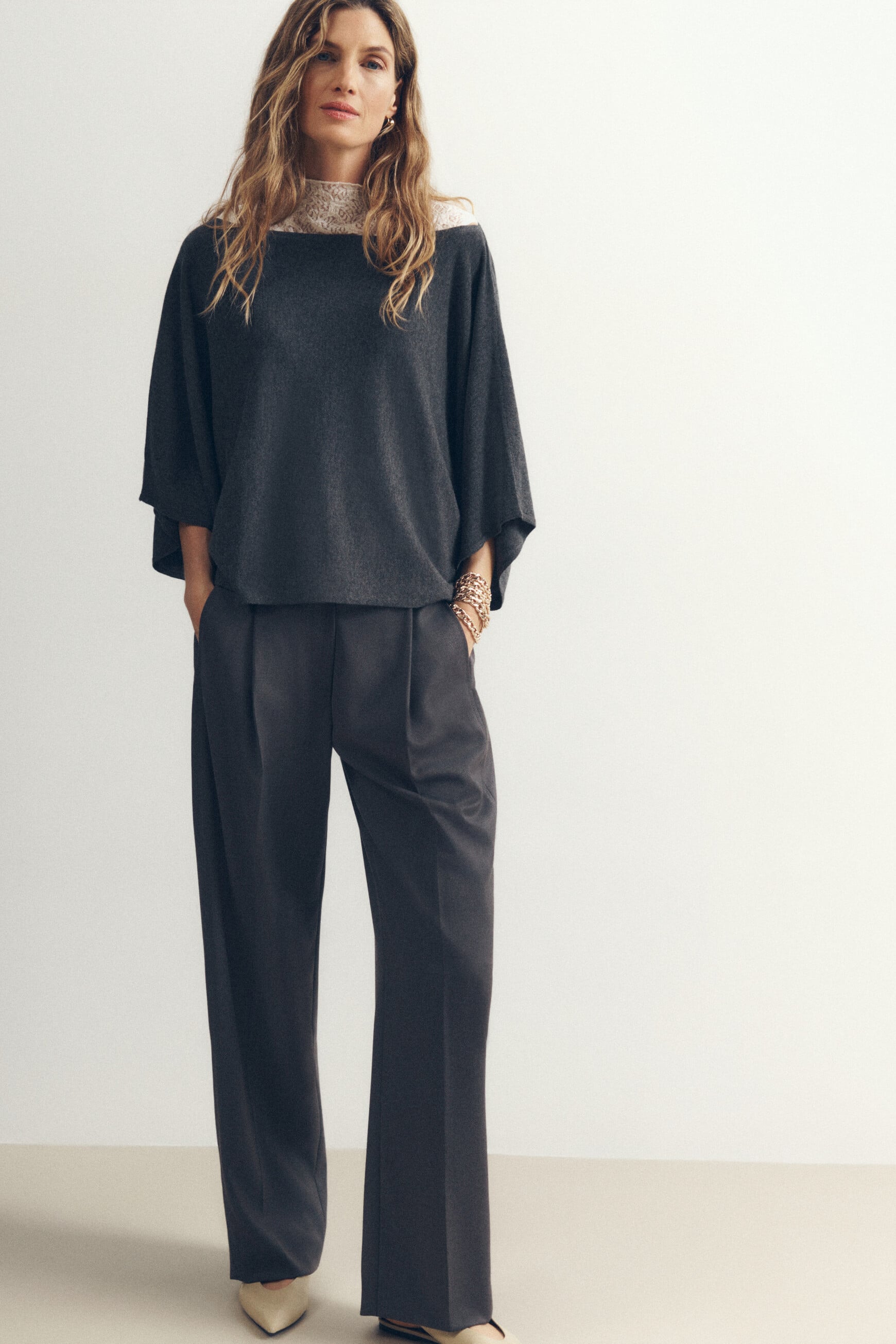Mcheryl sweater grey woman
