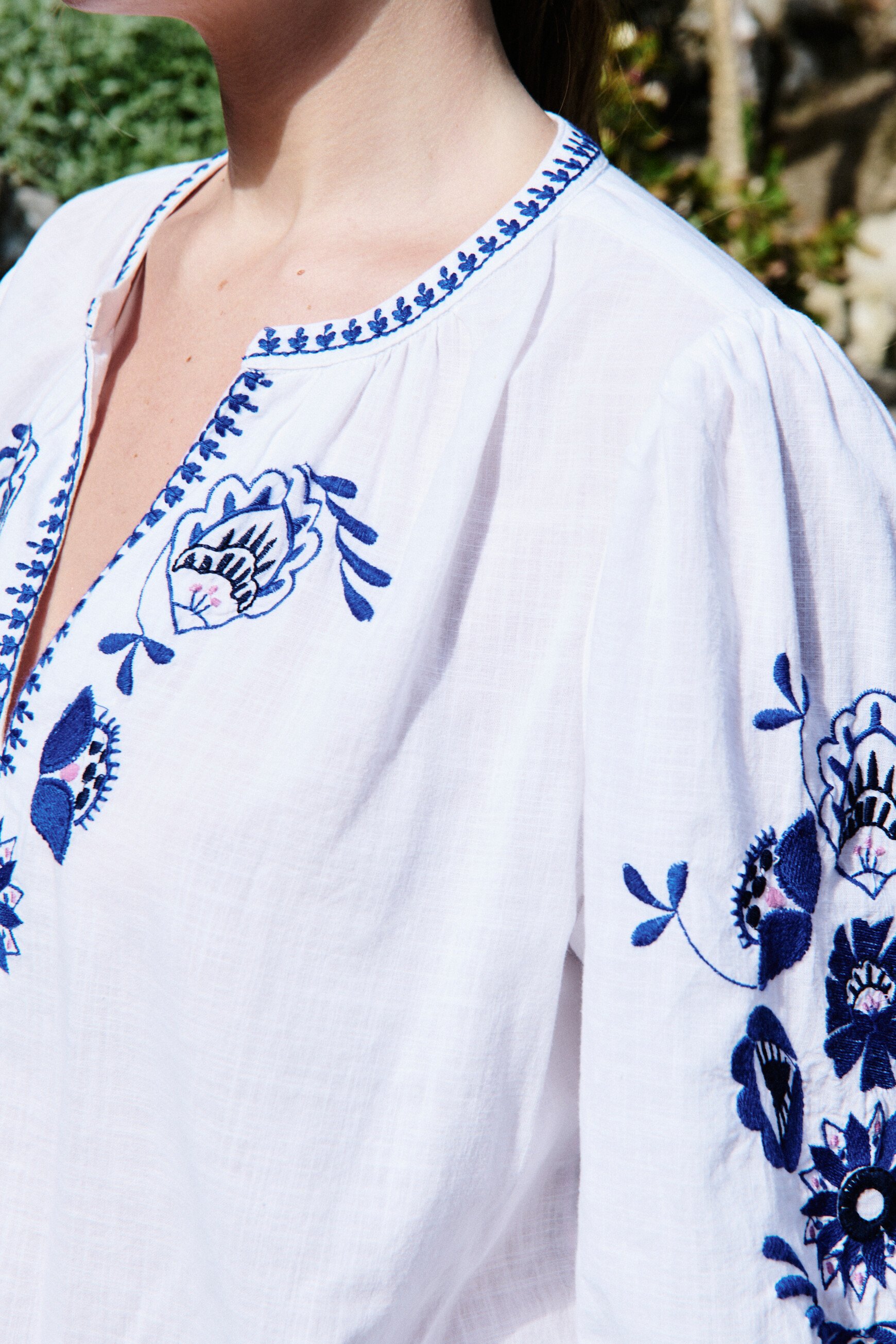 blouse cangelina bleu marine femme Blouse cangelina bleu marine femme