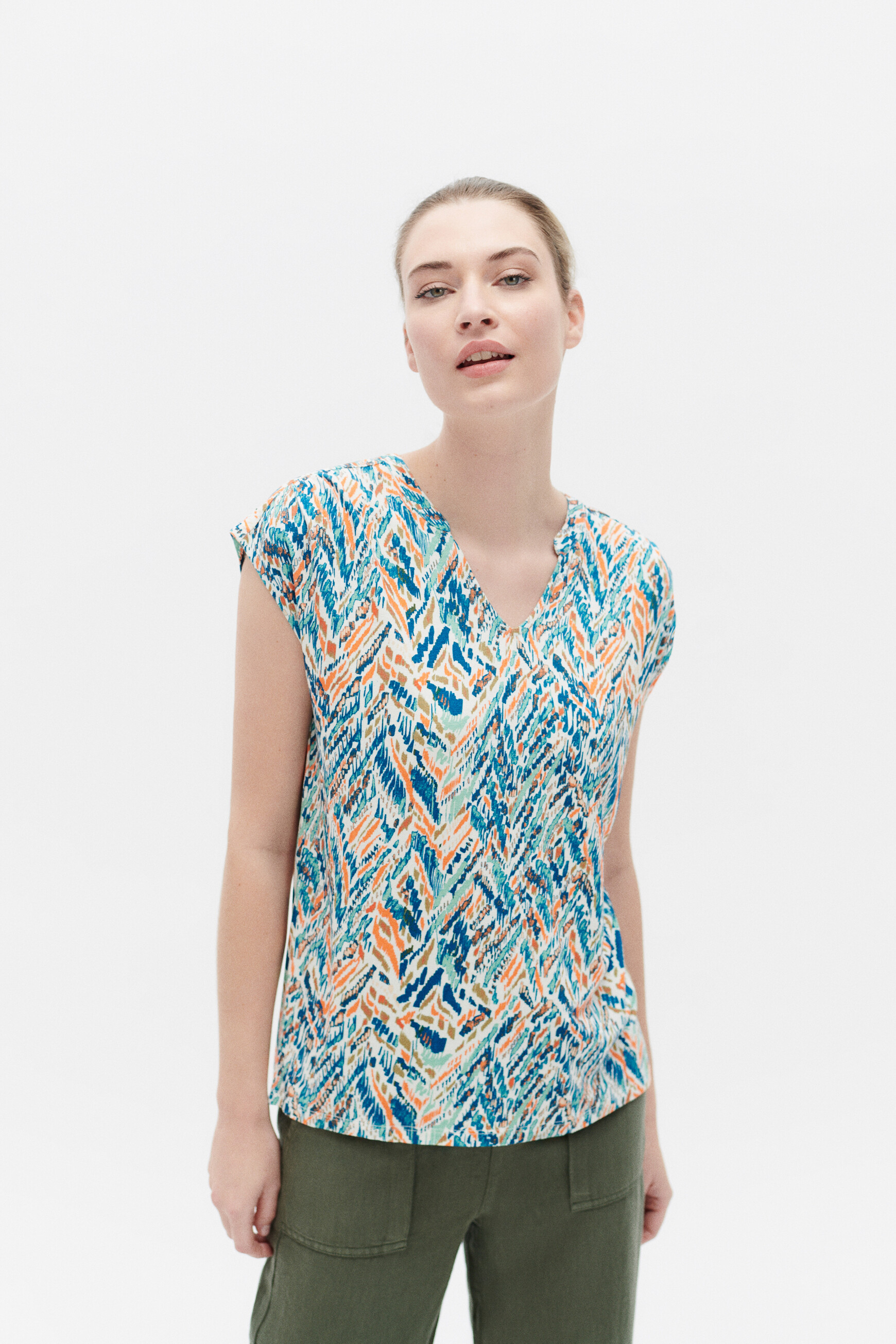 tshirt taele vert emeraude femme