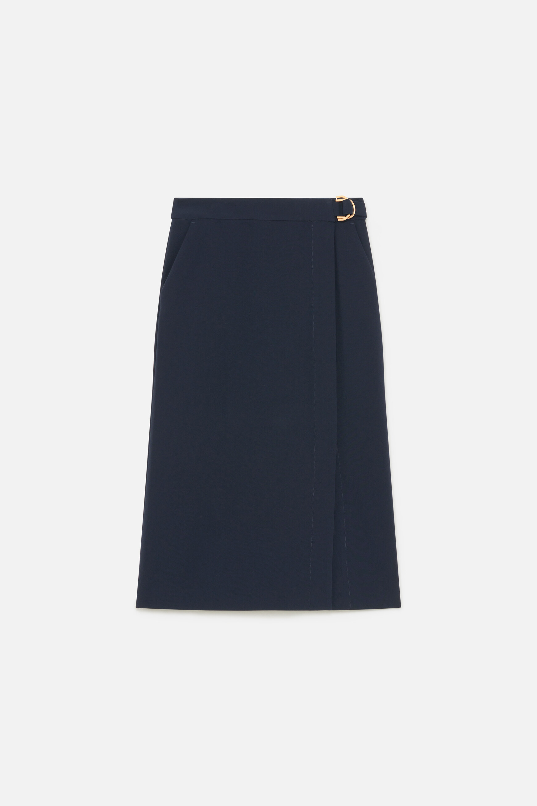 Josario skirt navy blue woman