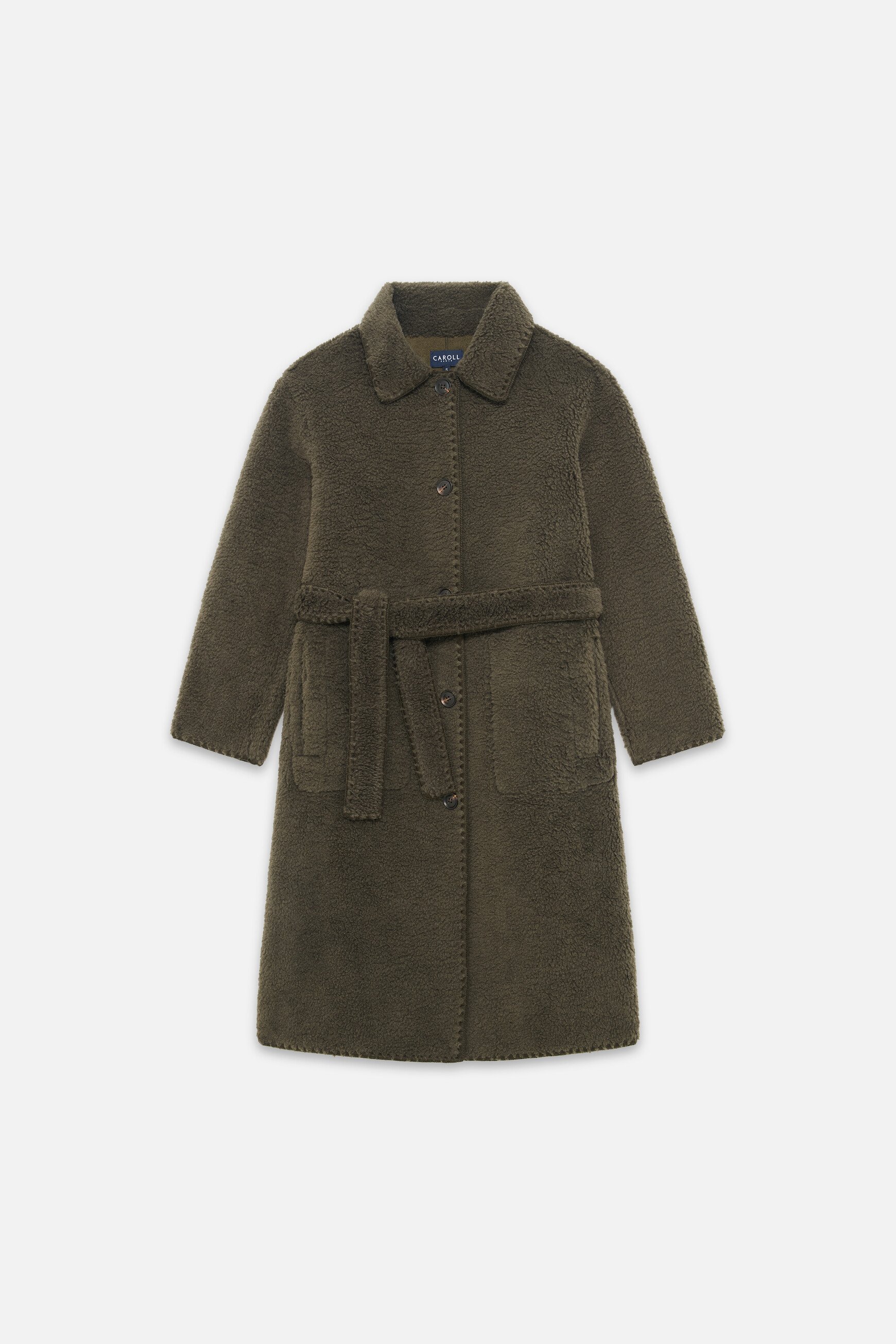 Garden coat light green woman
