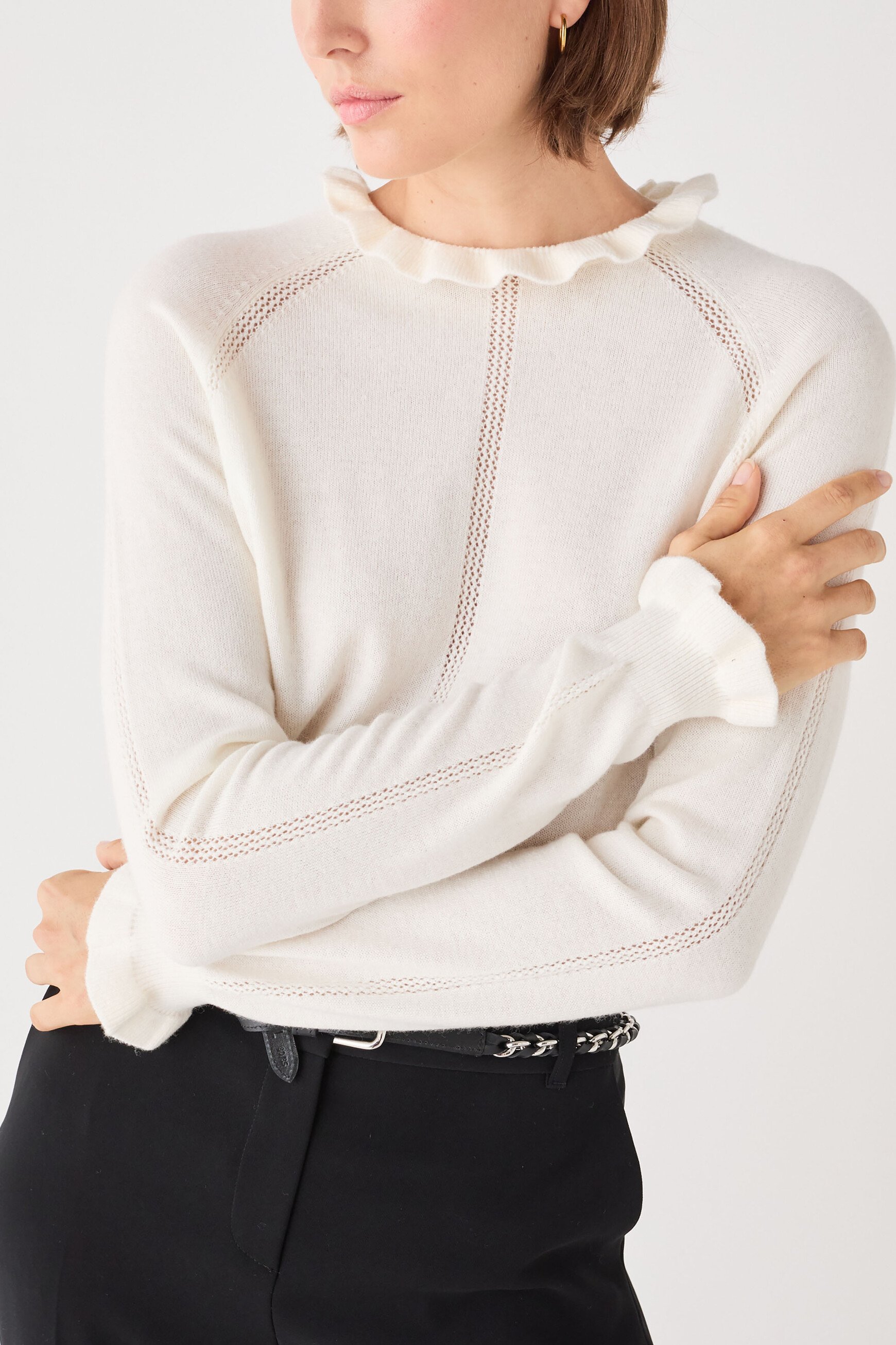 mthais sweater ecru woman mthais sweater ecru woman