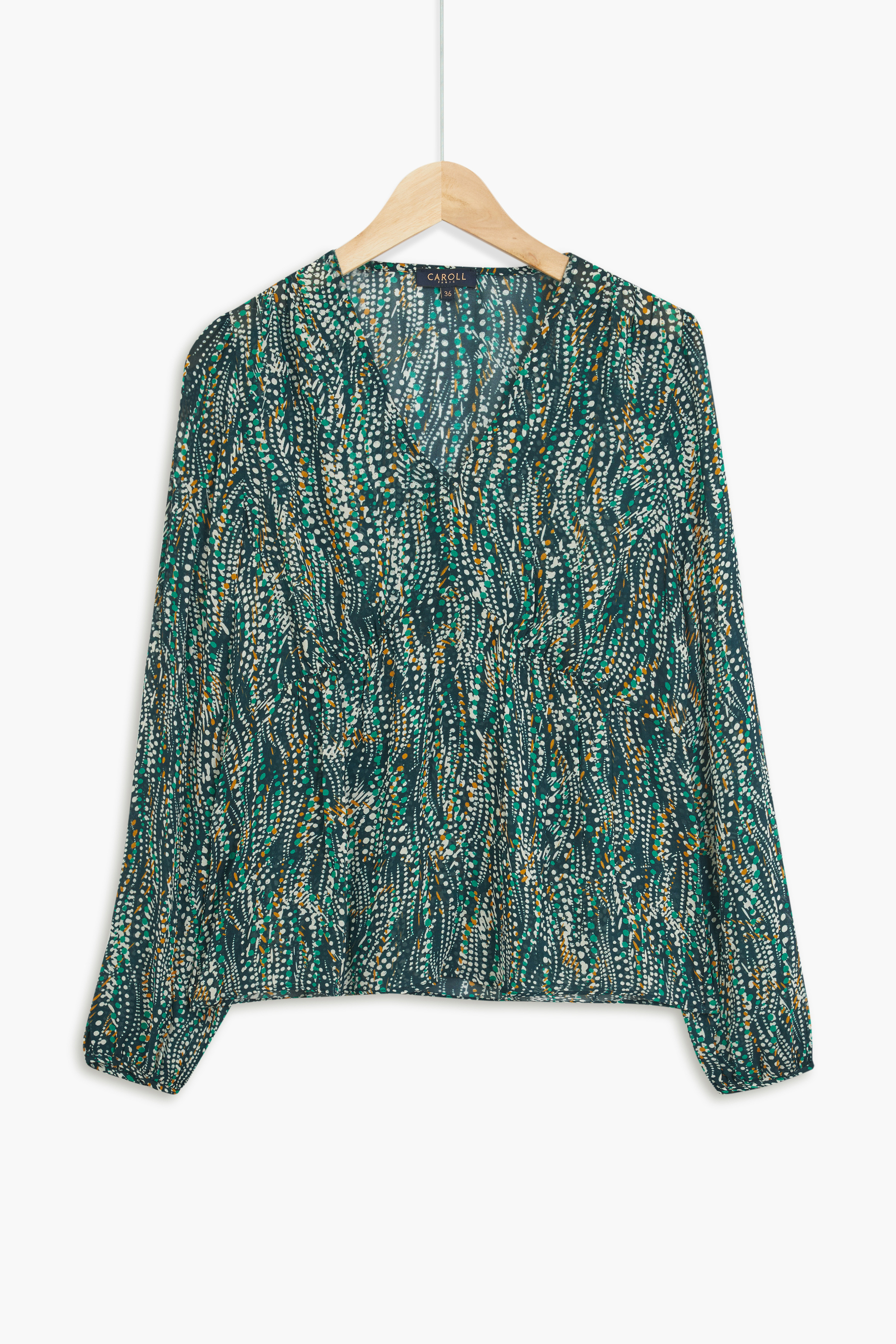 Chemise Longue REPEAT Vert Menthe - Taille 40 - Réf ZC1216 - Occasion Très Bon état