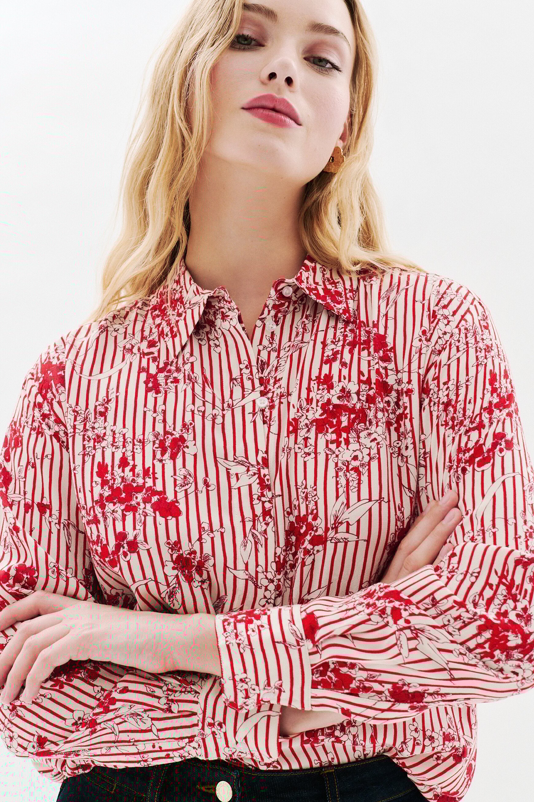 Caby3 shirt ivory woman