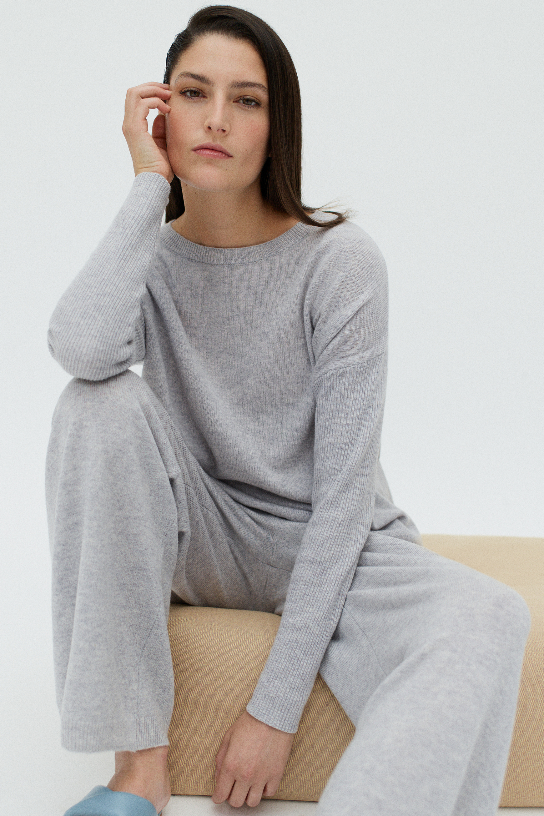 pull gabriela gris clair femme pull gabriela gris clair femme