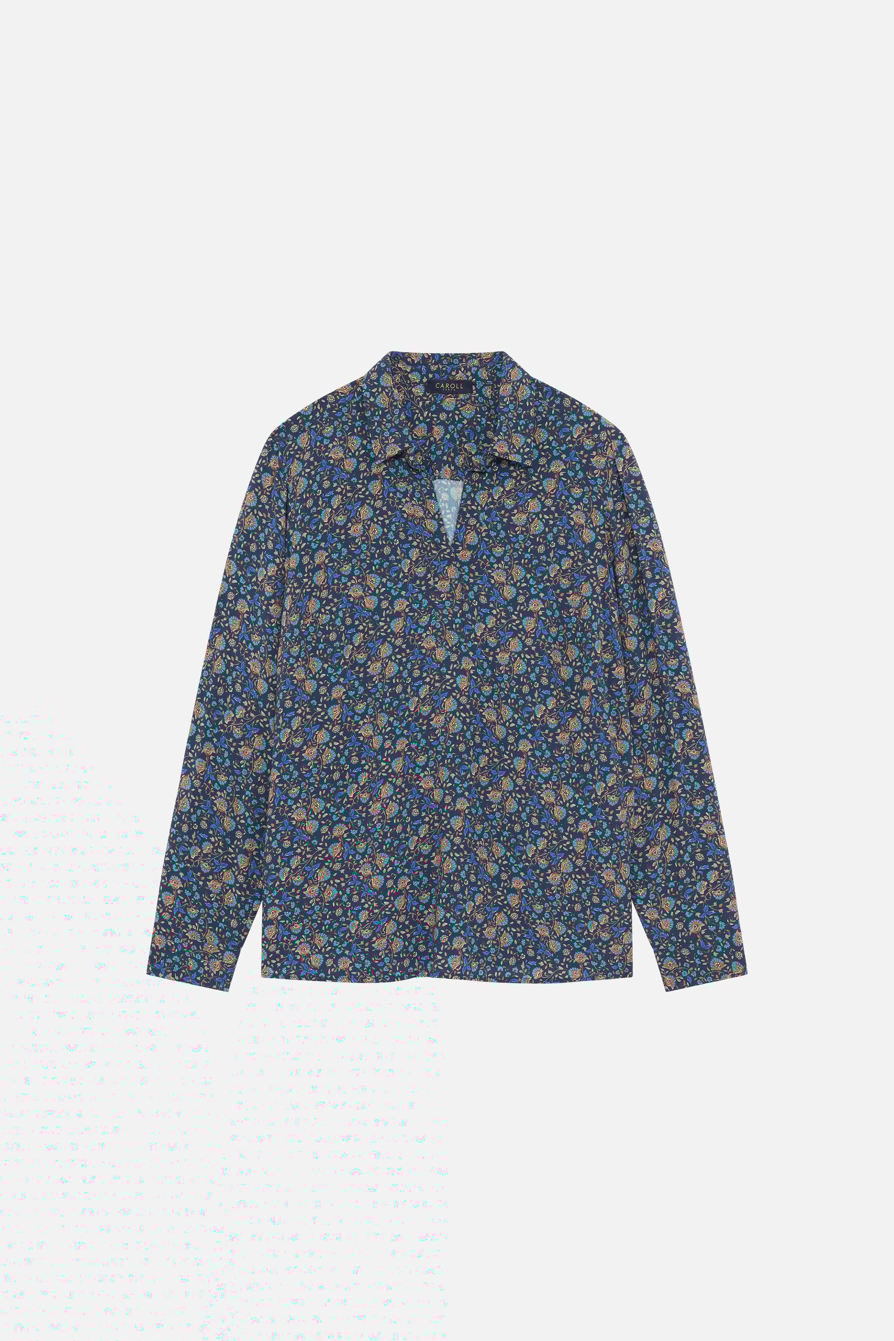 Camisa Lovely azul marino mujer