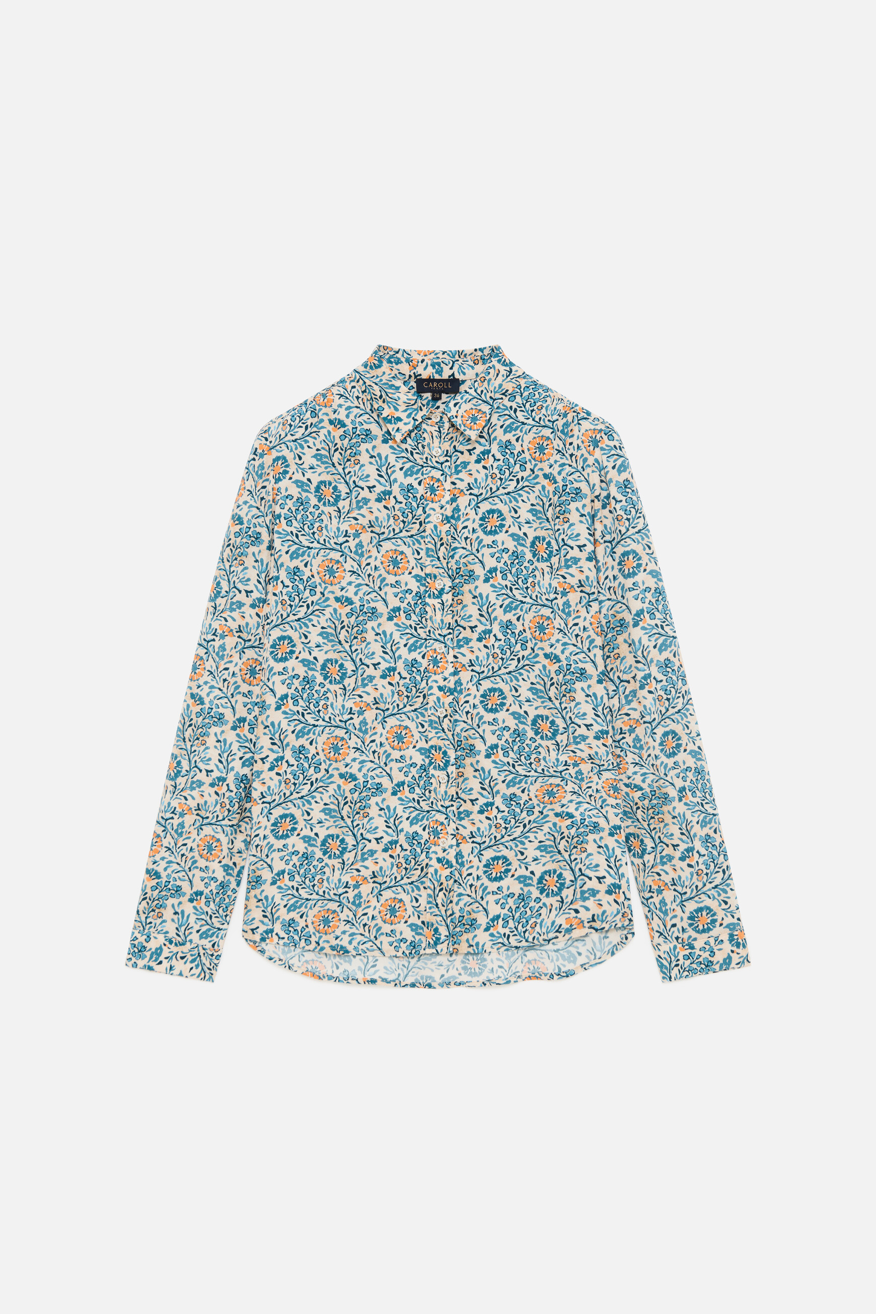 samby1 overhemd denim baby blauw vrouw Samby1 overhemd denim baby blauw vrouw