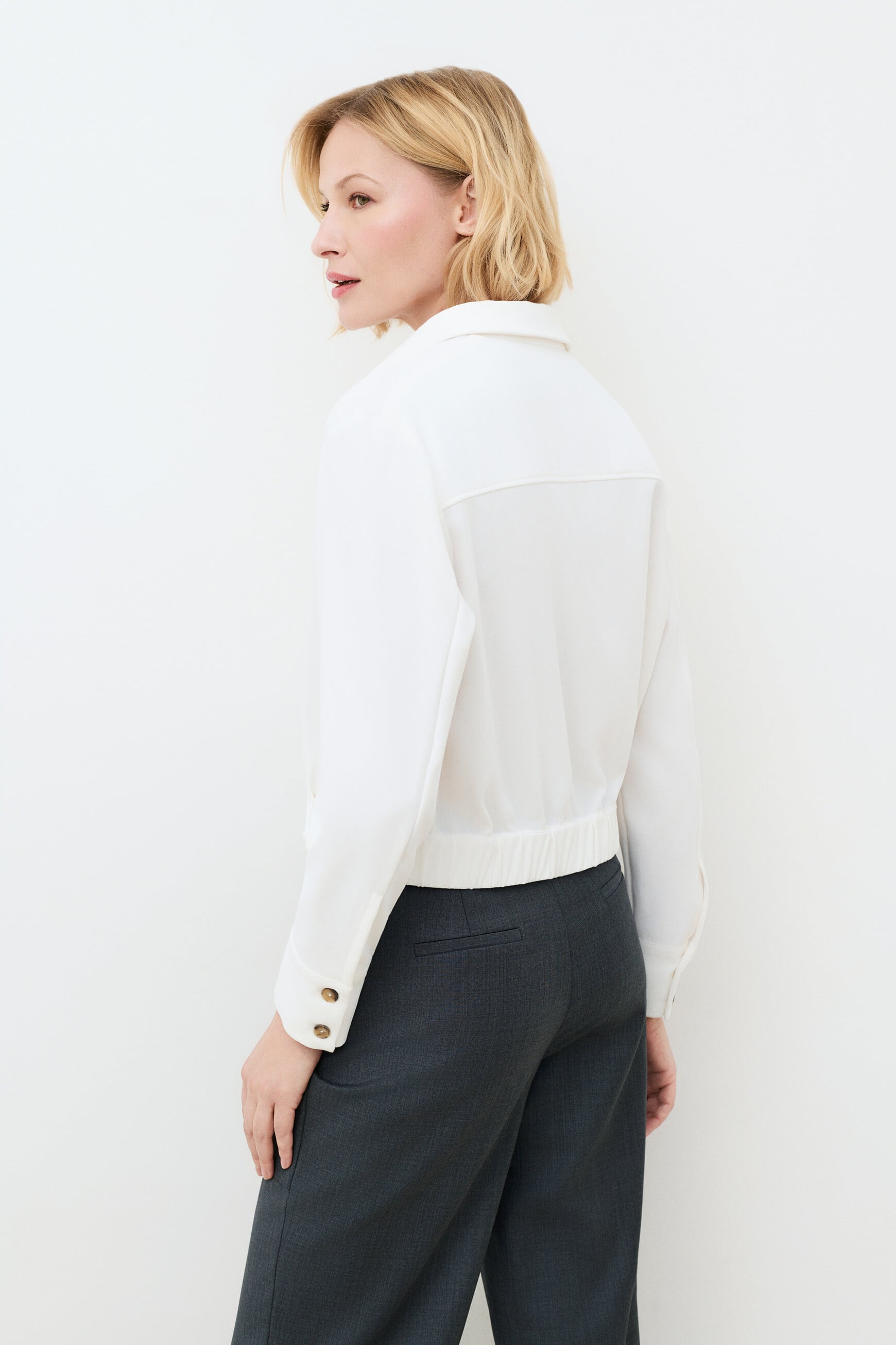 Chemise Cime ecru femme