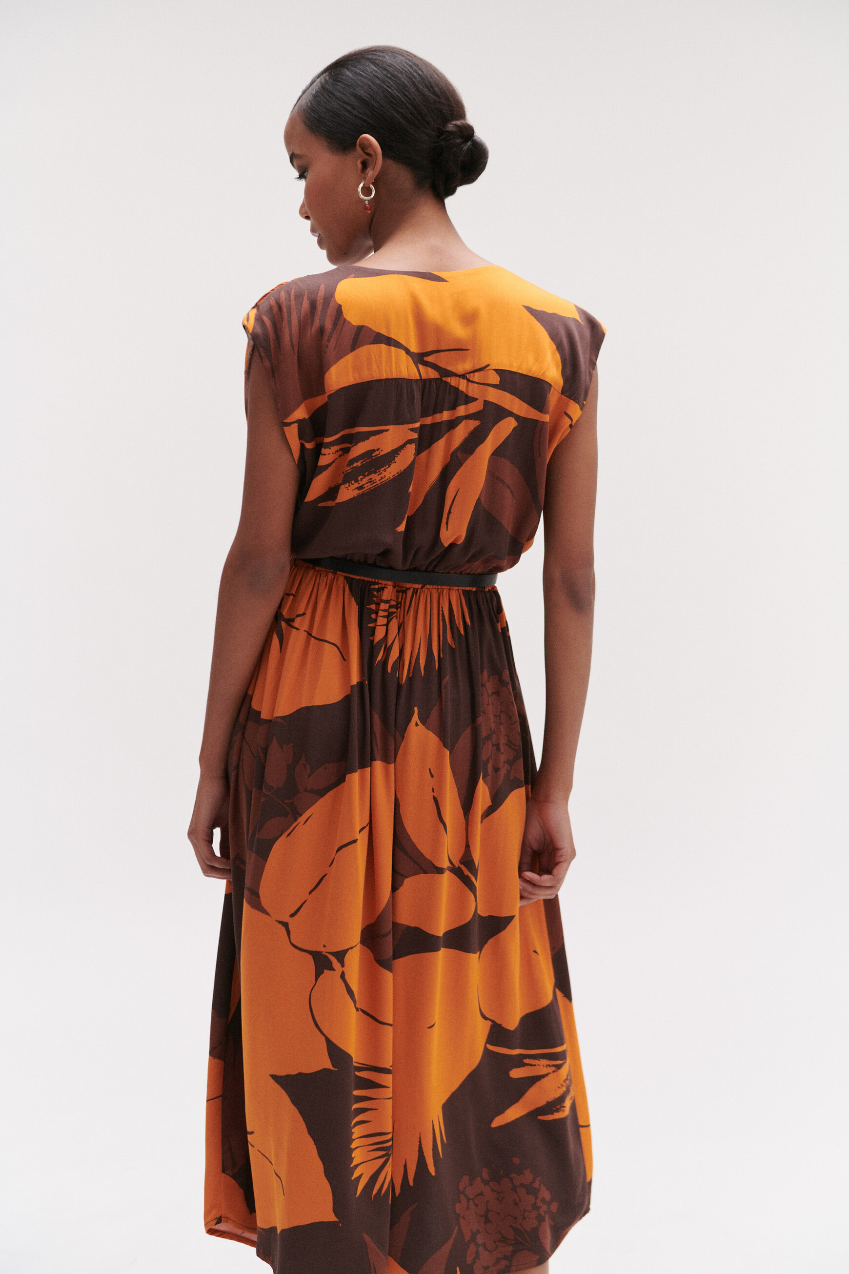 robe yolanda marron fonce femme robe yolanda marron fonce femme