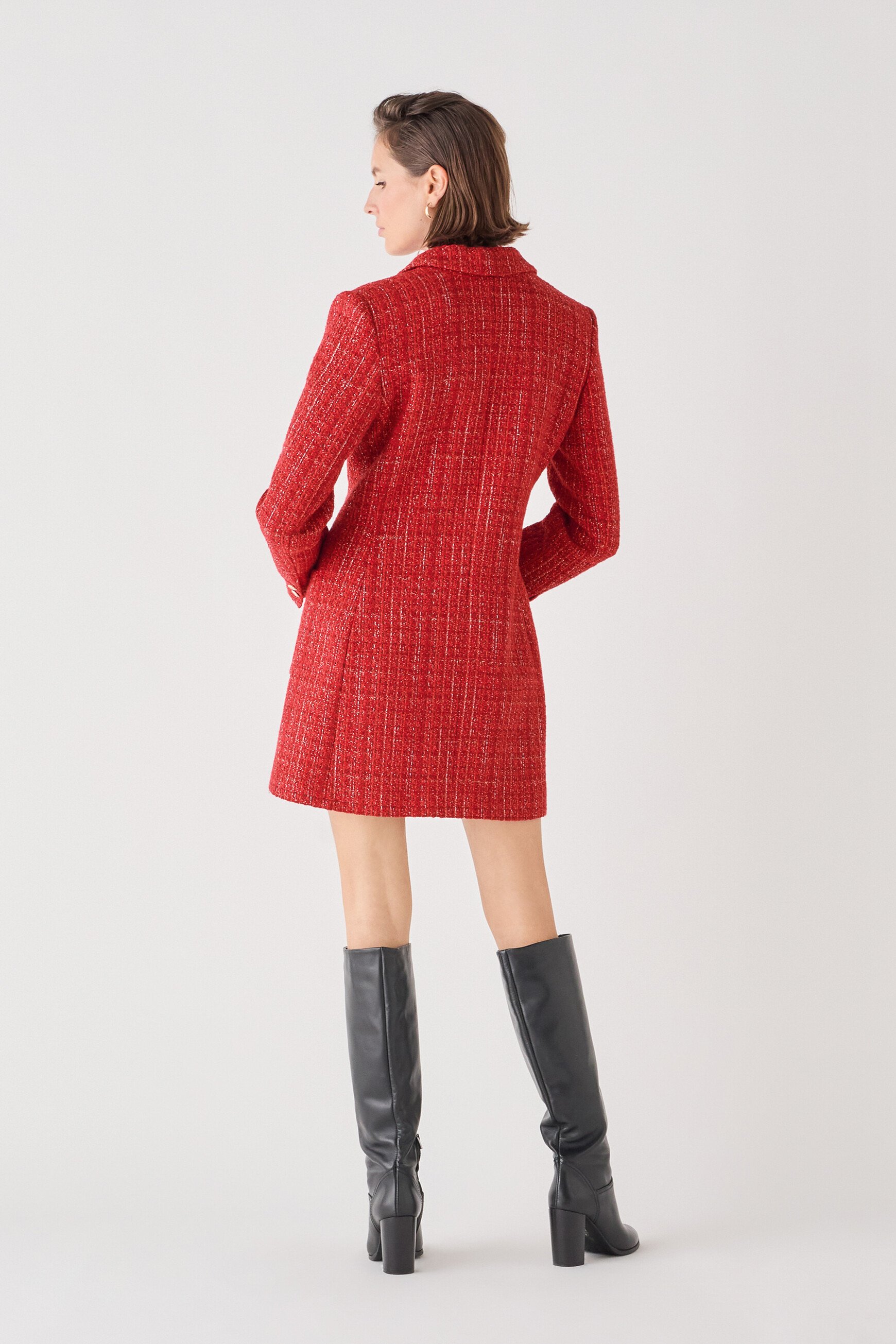 Veste Vchristmasl rouge femme