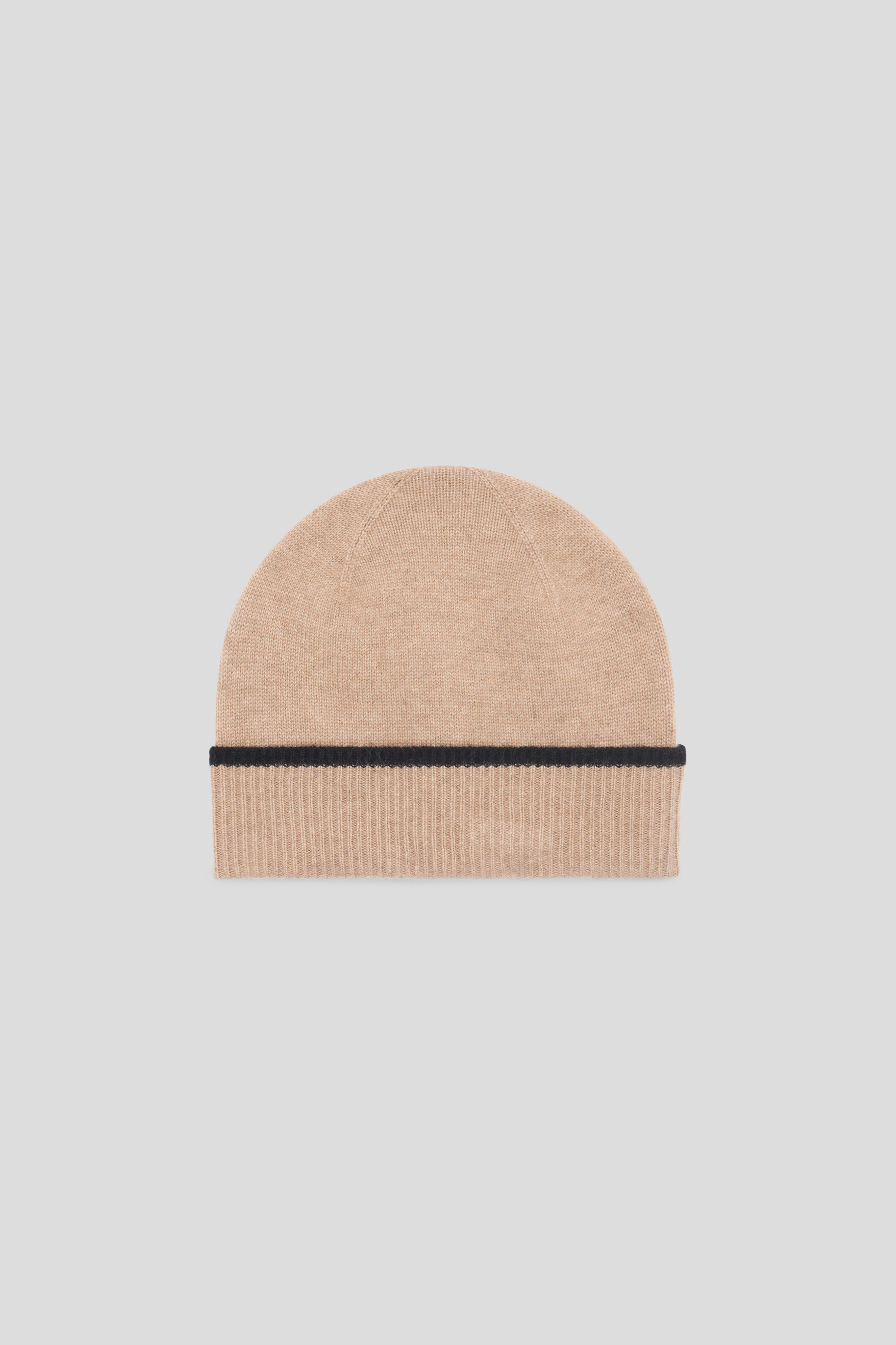 Boelya beanie 100% cashmere sand woman