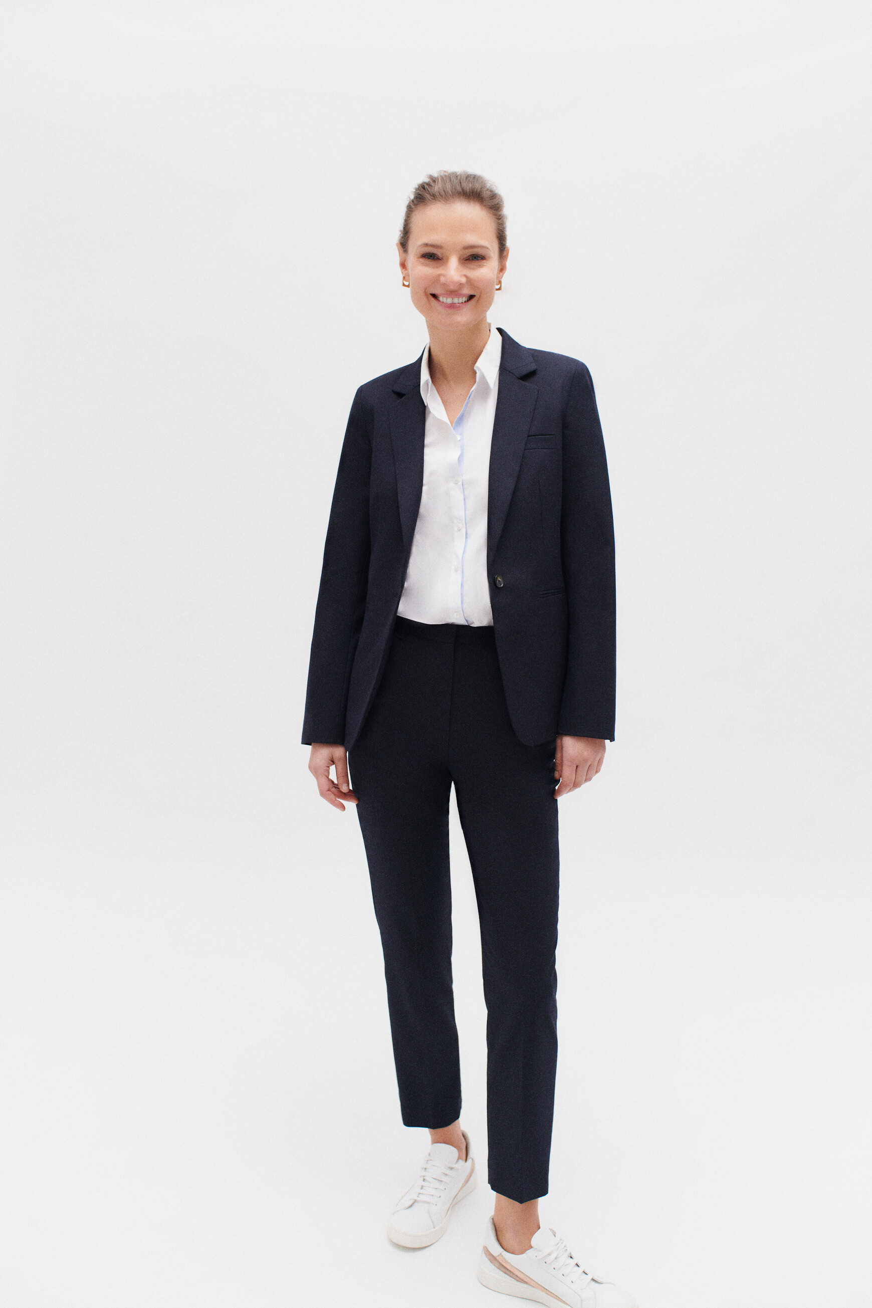 pantalon cesar azul marino mujer Pantalón Cesar azul marino mujer