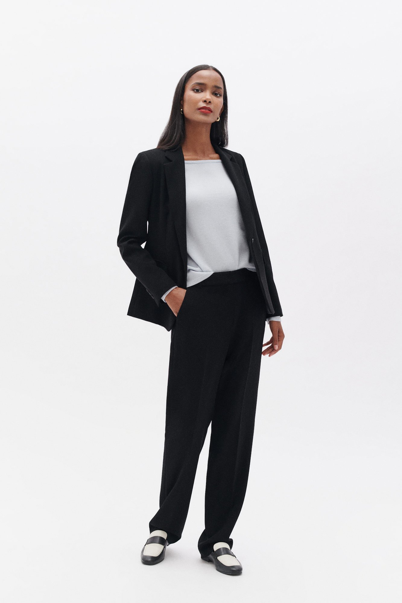 pantalon pclement noir femme Pantalon pclement noir femme