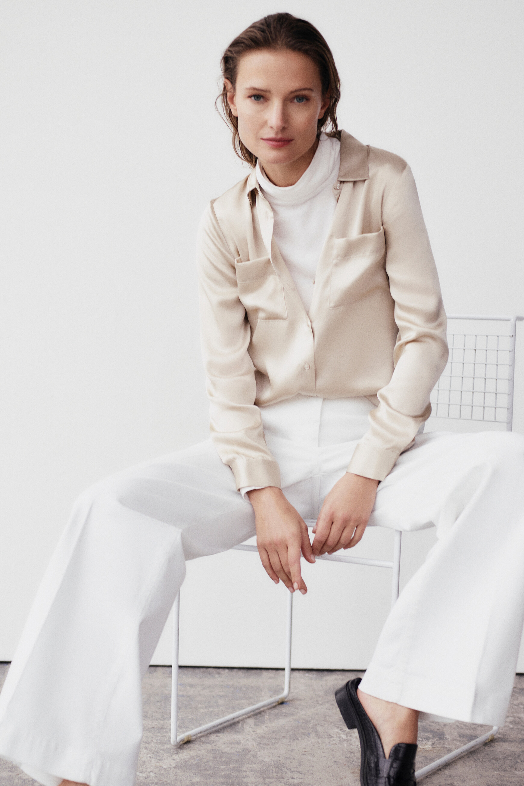 Hose Bosco weiss damen