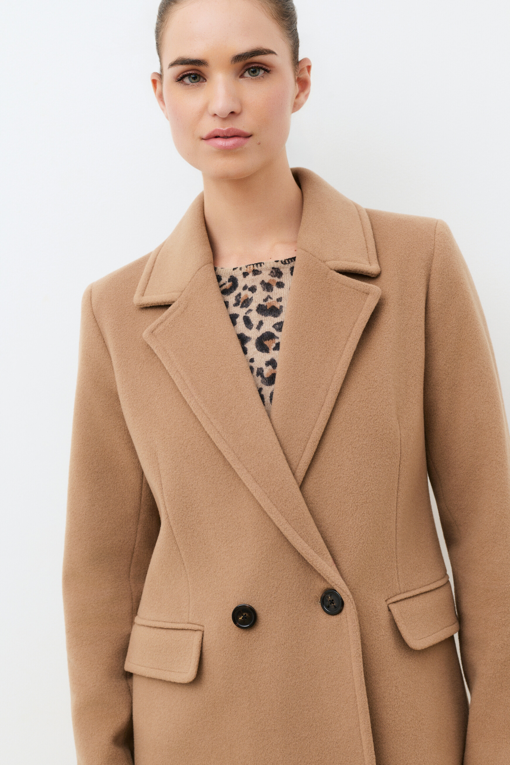 Manteau gregory camel femme