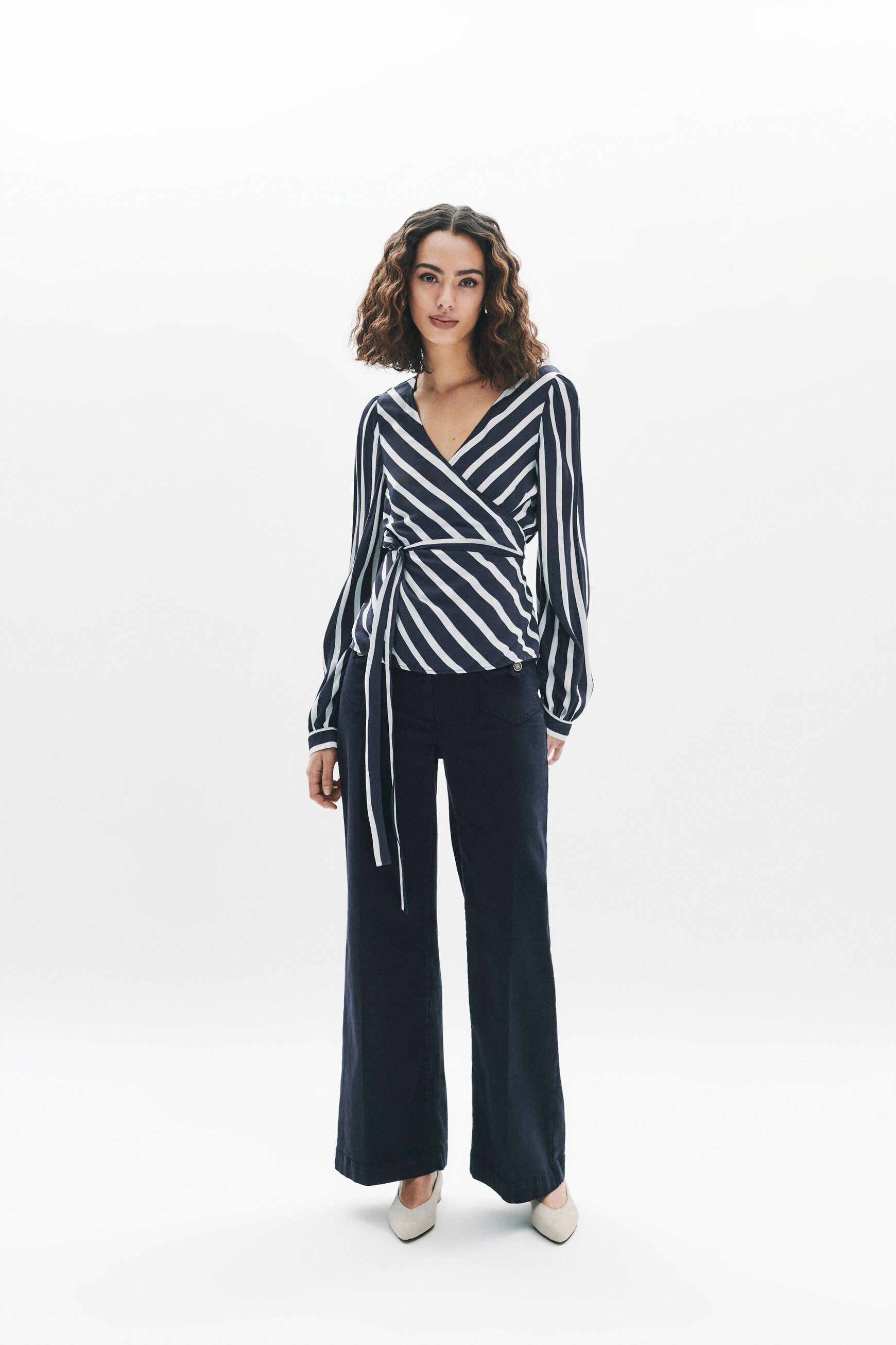 blouse cameron bleu marine femme Blouse Cameron bleu marine femme