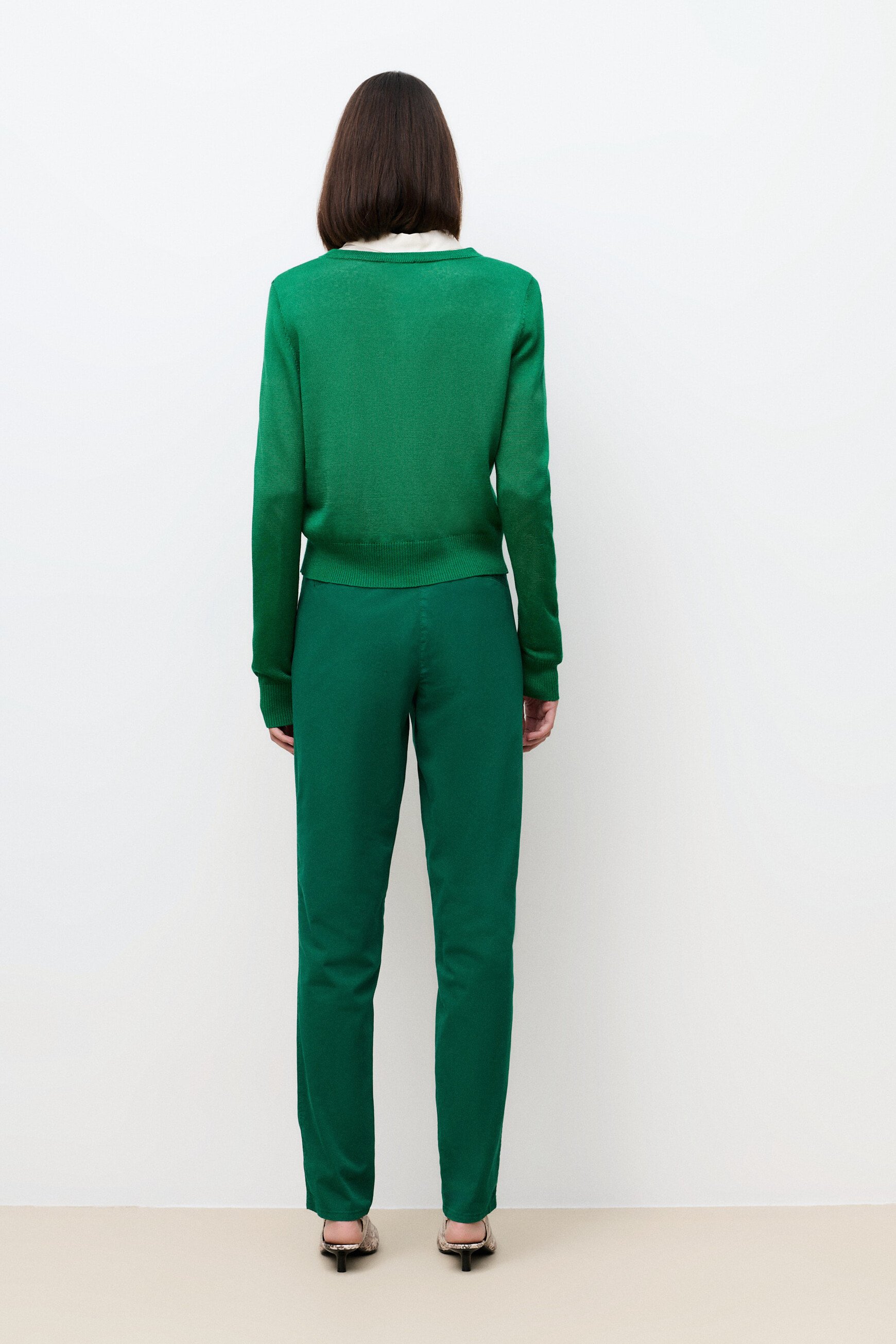 Pull Mcallie vert femme