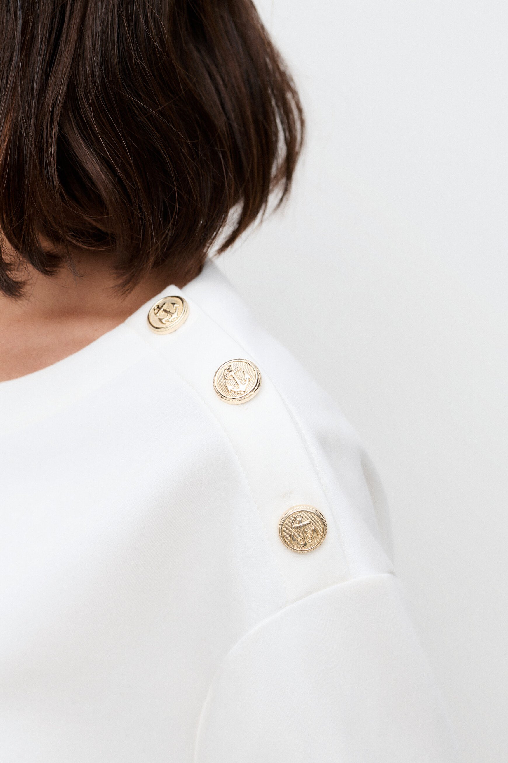 Sweatshirt Tmatys ecru femme