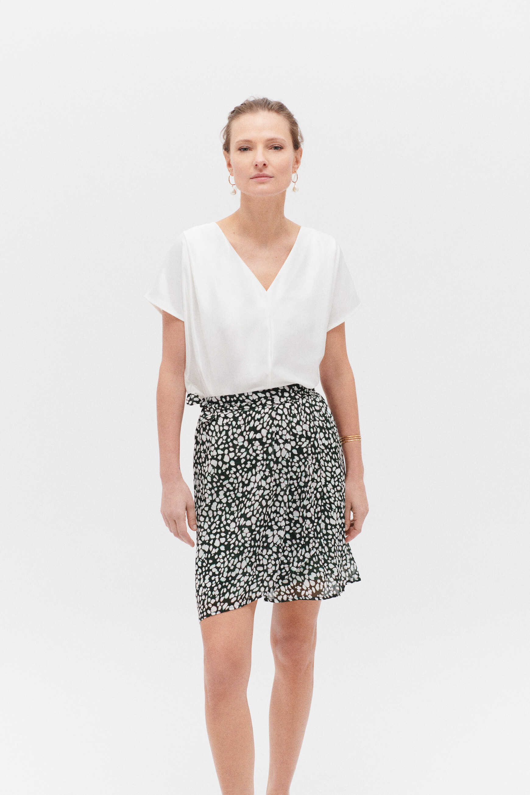 Rock Marjorie khakigrün damen